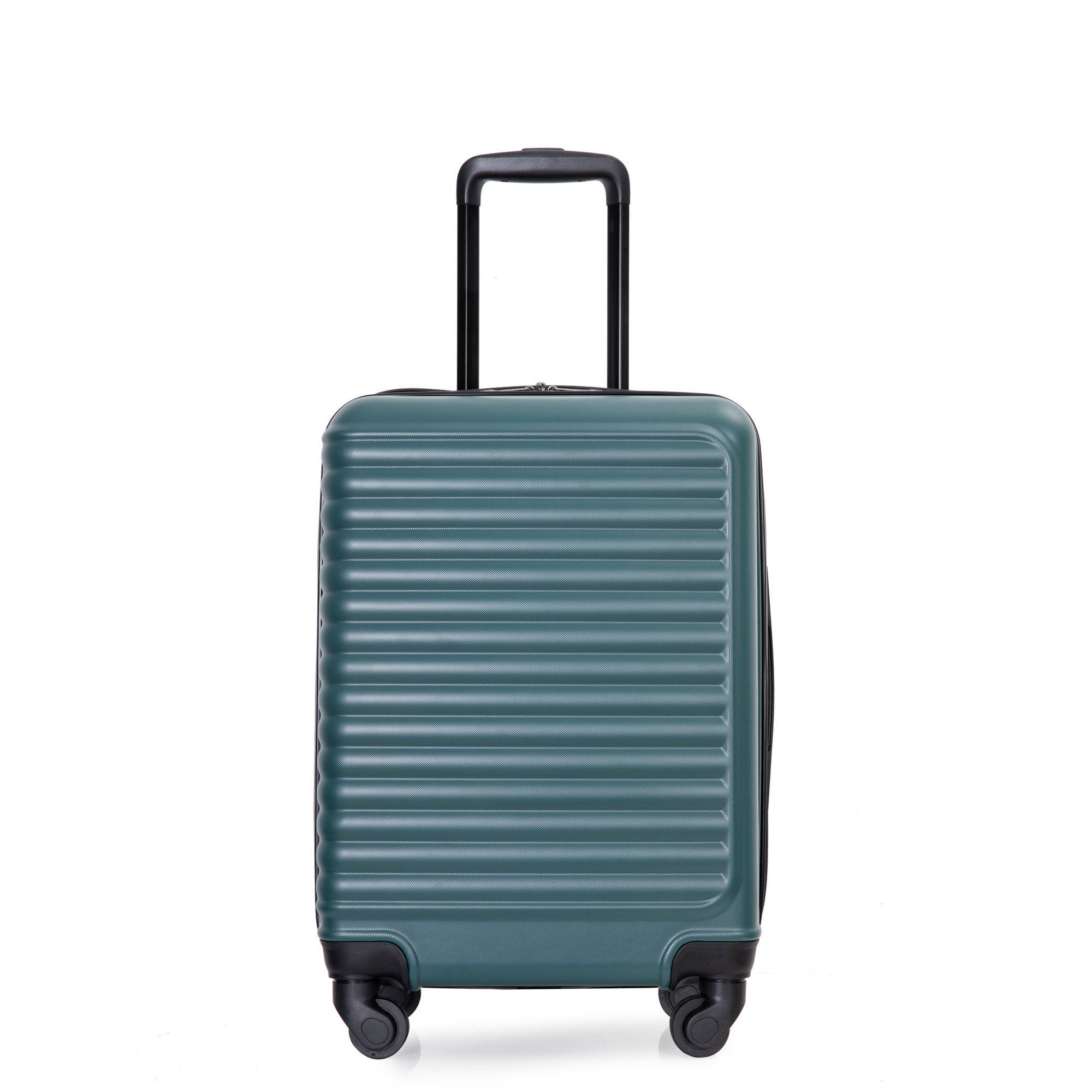 Lightweight Green Carry-on Suitcase w/Spinner Wheels