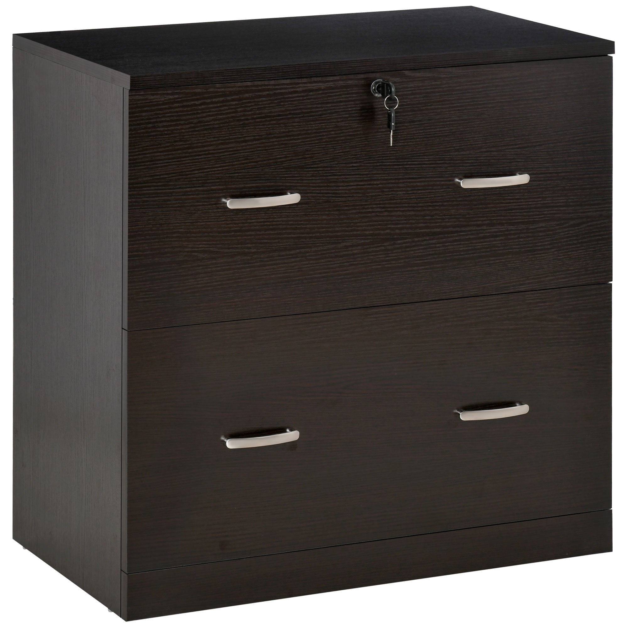 Vinsetto File Cabinet w/ Lock: Home Office Storage