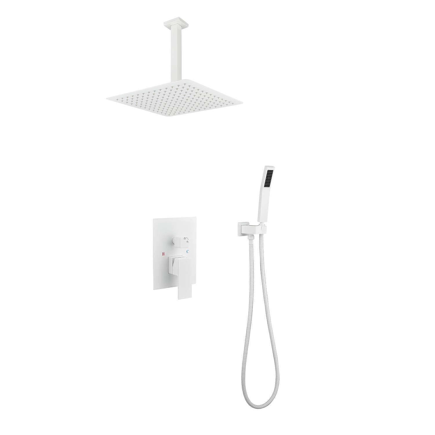 16" Ceiling Mount Shower Head System
