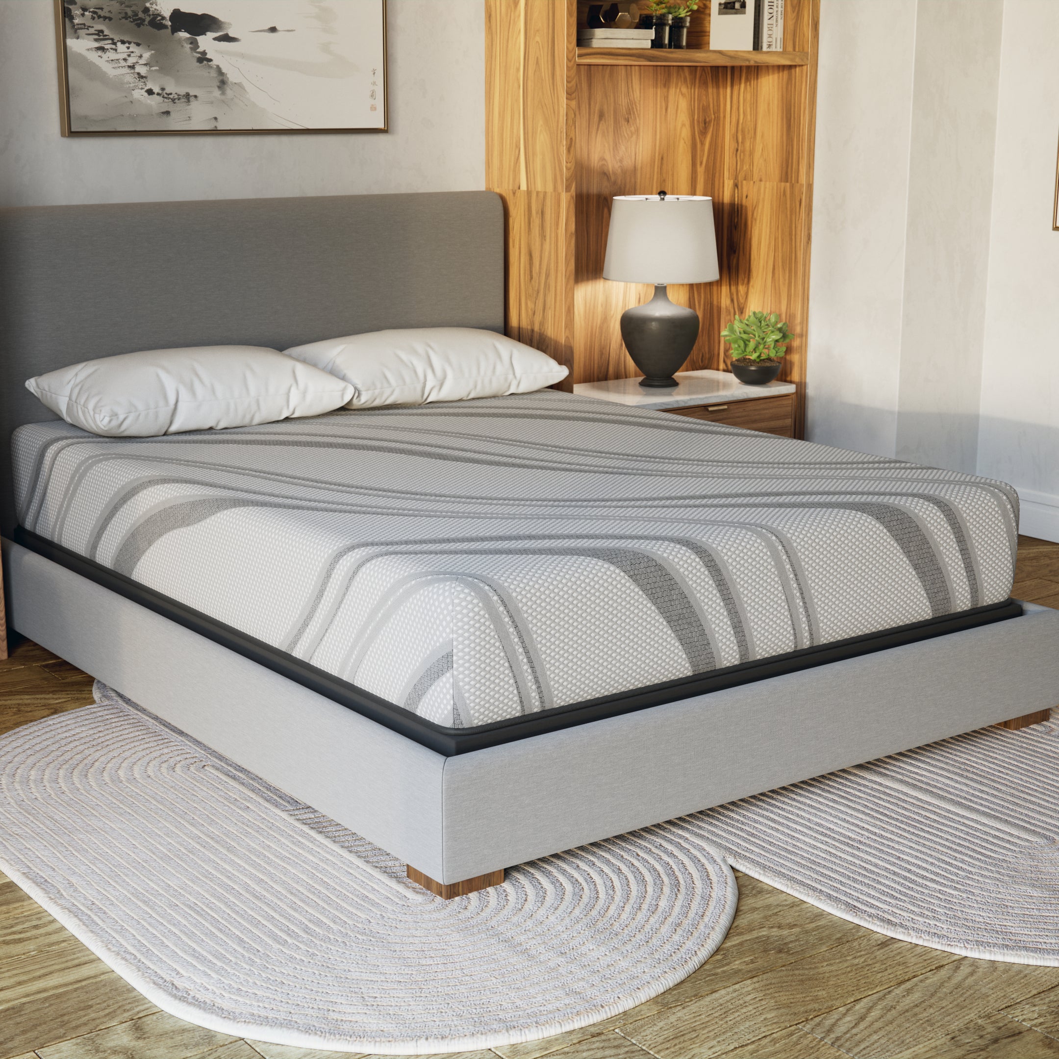 Cooling King Mattress: Diamond Pro Gel Memory Foam