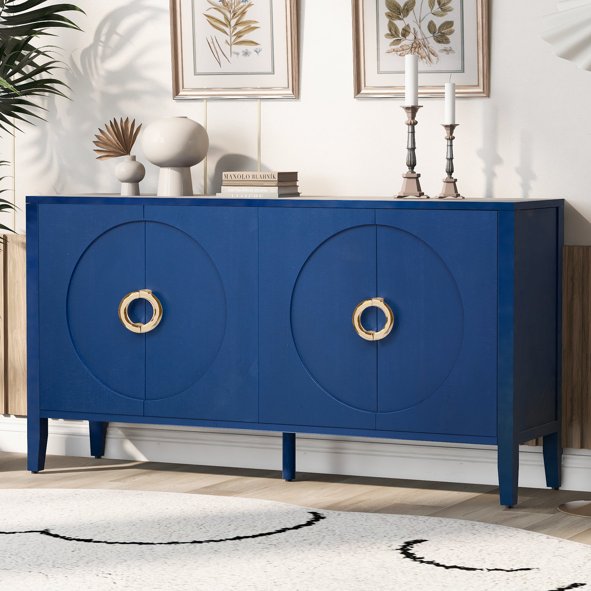 Sophisticated Fir Veneer Cabinet: U_Style
