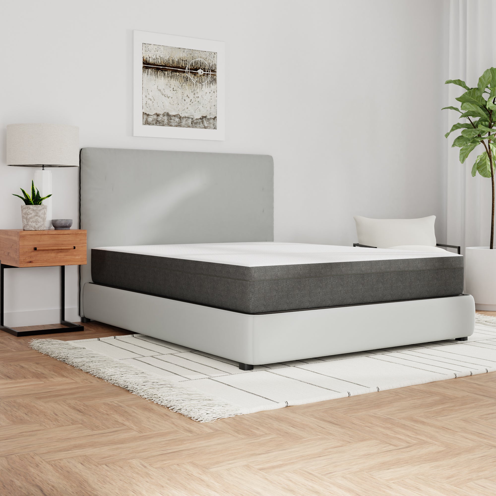 Queen 10" Rose Gel Memory Foam Mattress