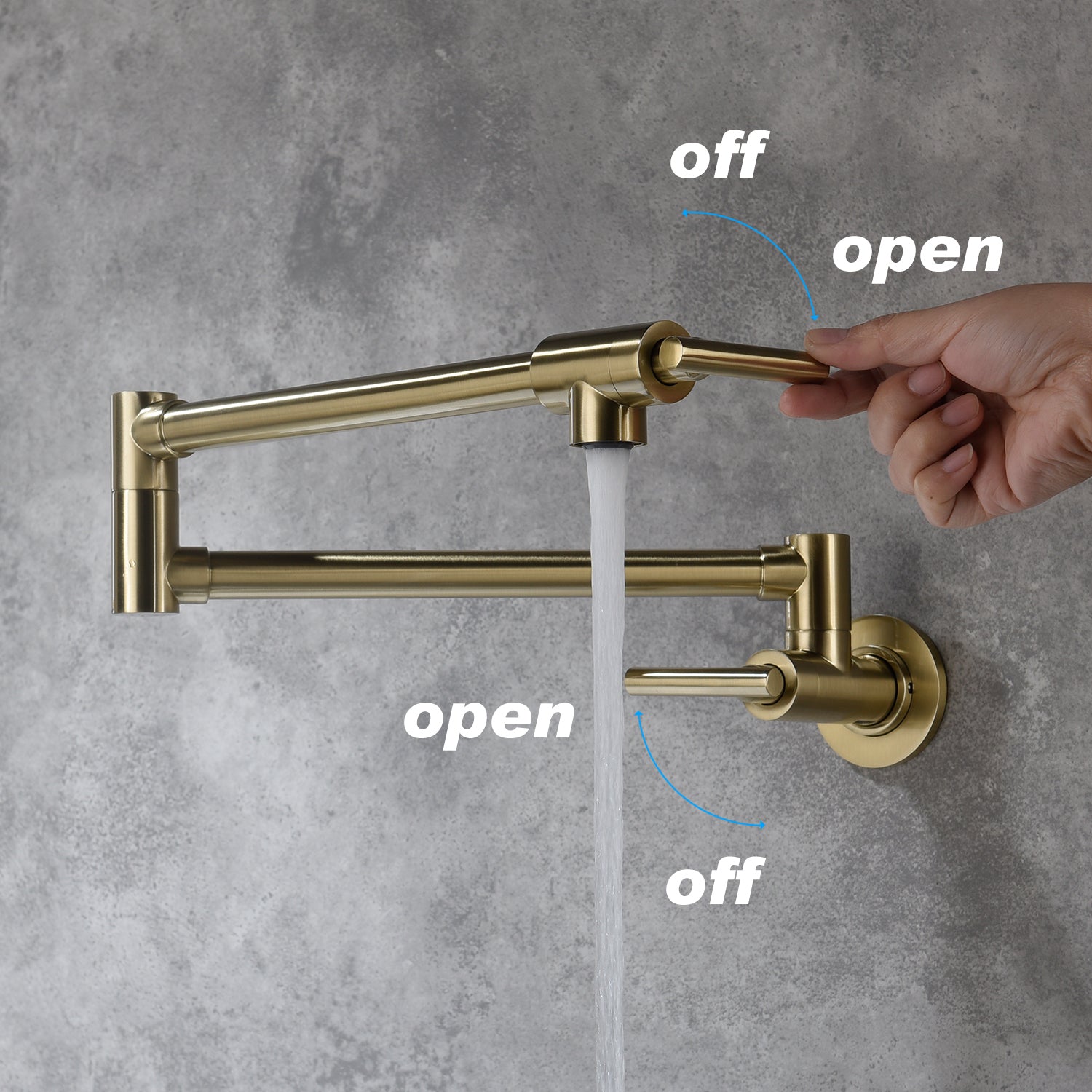 Pot Filler Faucet: Wall Mount Installation