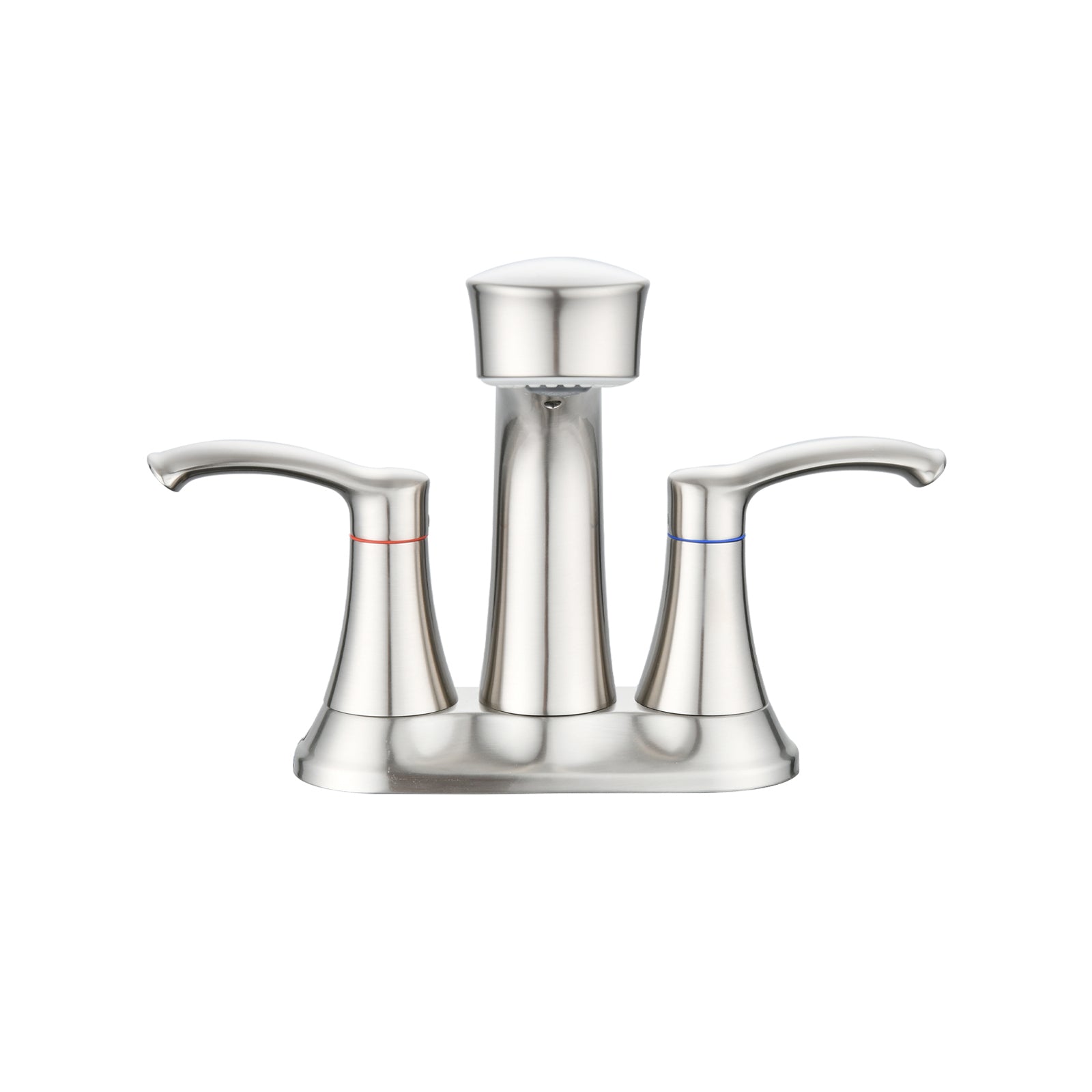 Pull-Out Sprayer Faucet: Brushed Nickel, 2-Handle