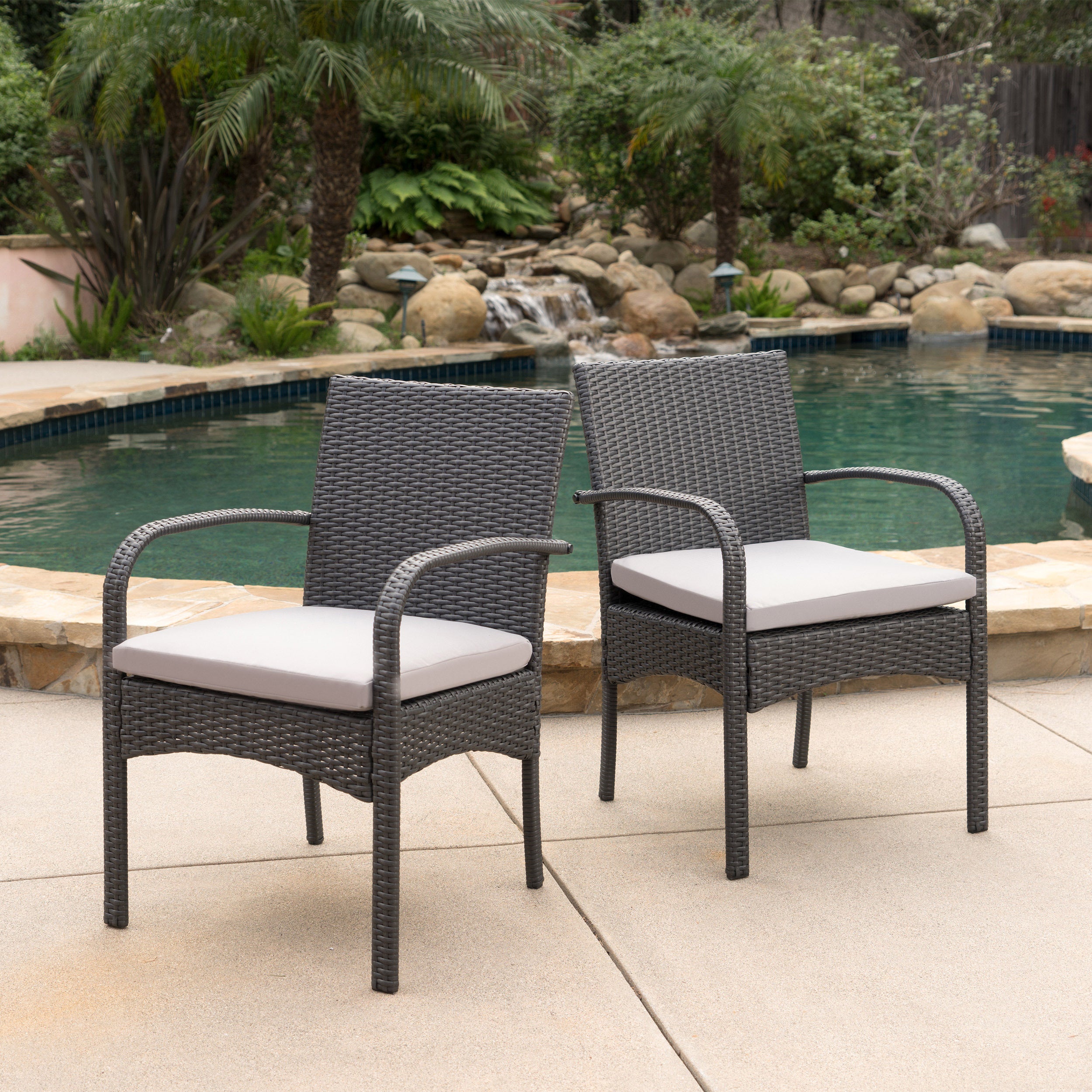 Córdoba KD Wicker Dining Chairs (Set of 2)