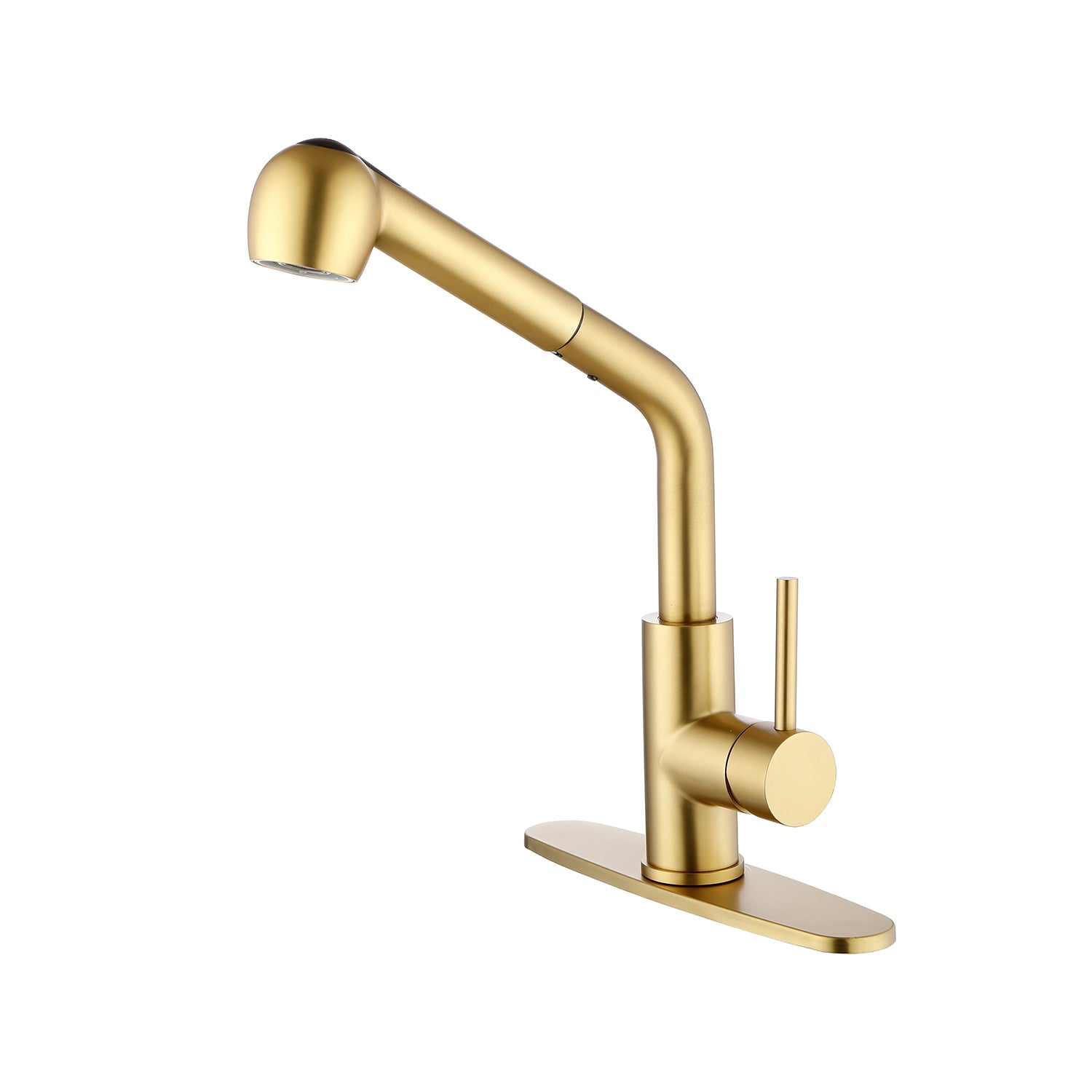 Pull-Down Kitchen Faucet: Single Handle Sprayer