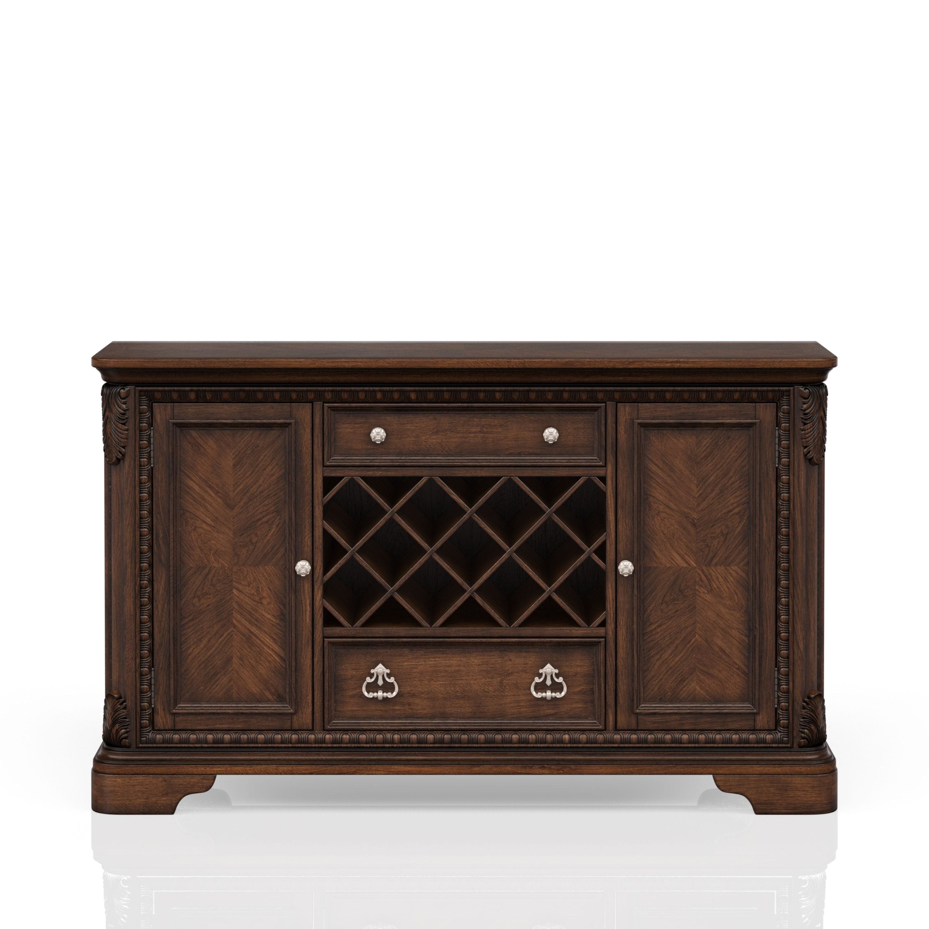Mahogany Outdoor Server | Traditional Patio Furniture