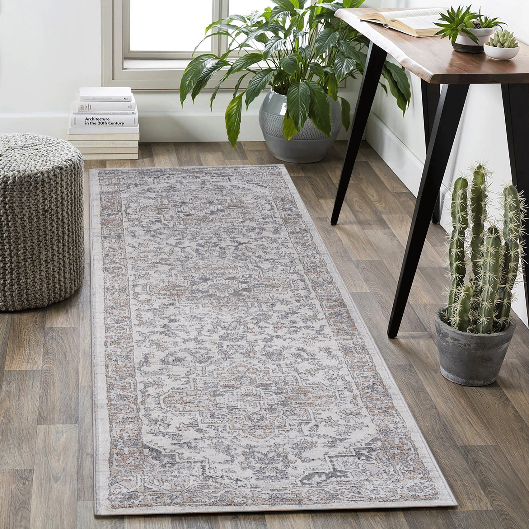 NAAR MARFI Rugs: Ivory/Beige Area Rugs