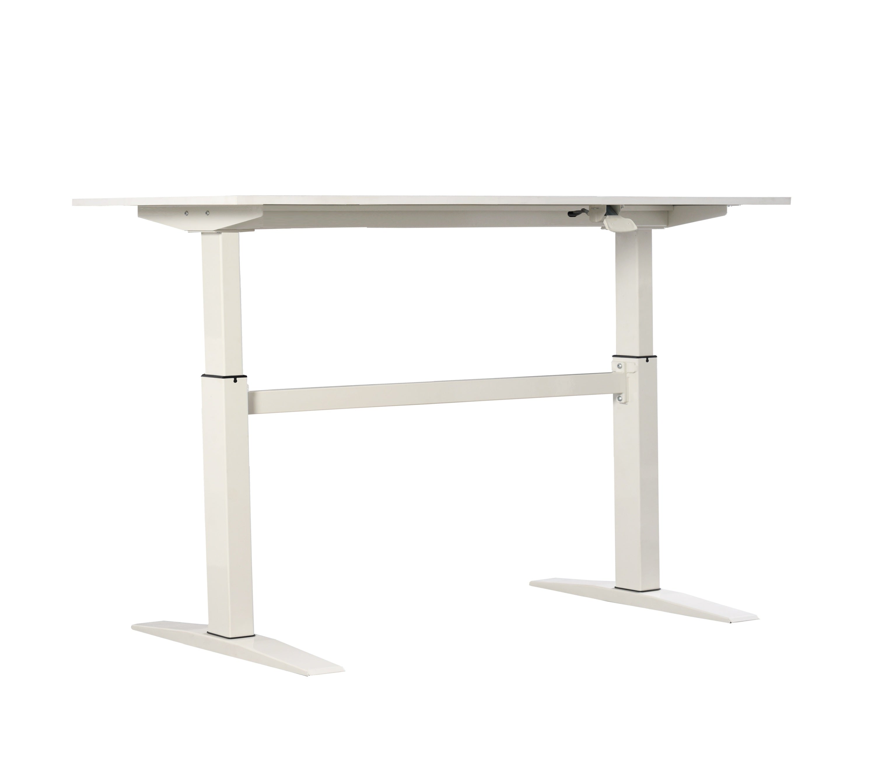 47" White Adjustable Standing Desk | Tech Desk