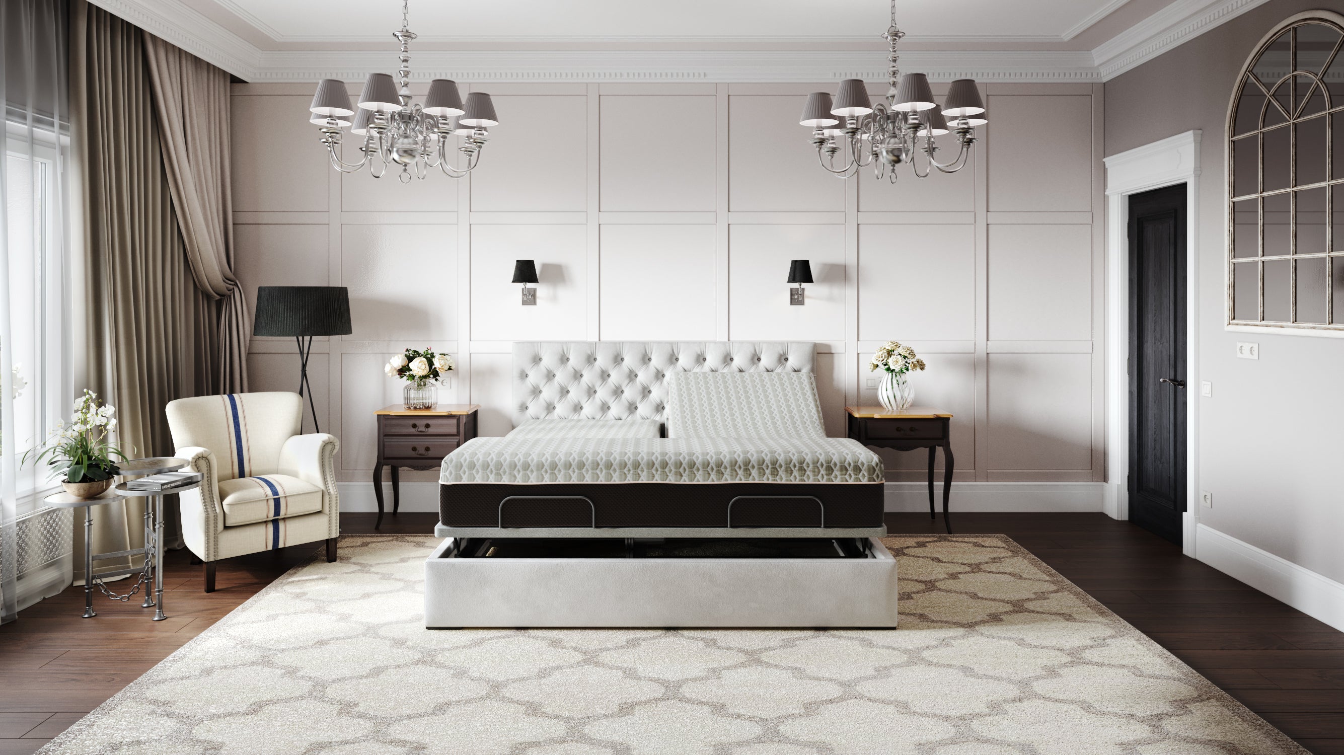 Copper Lux Hybrid Queen Mattress: Cool & Supportive