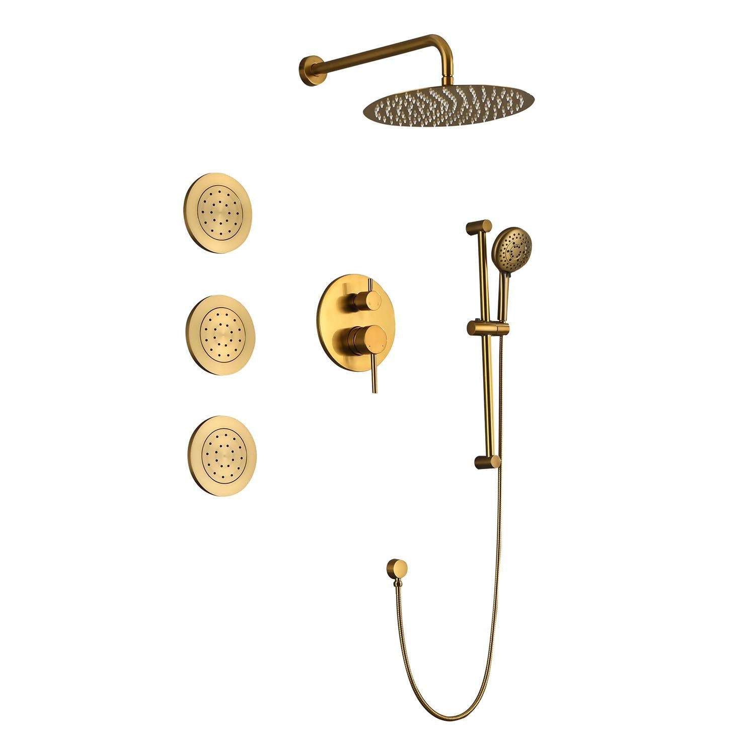Luxury Shower System: 8-Piece Complete Set