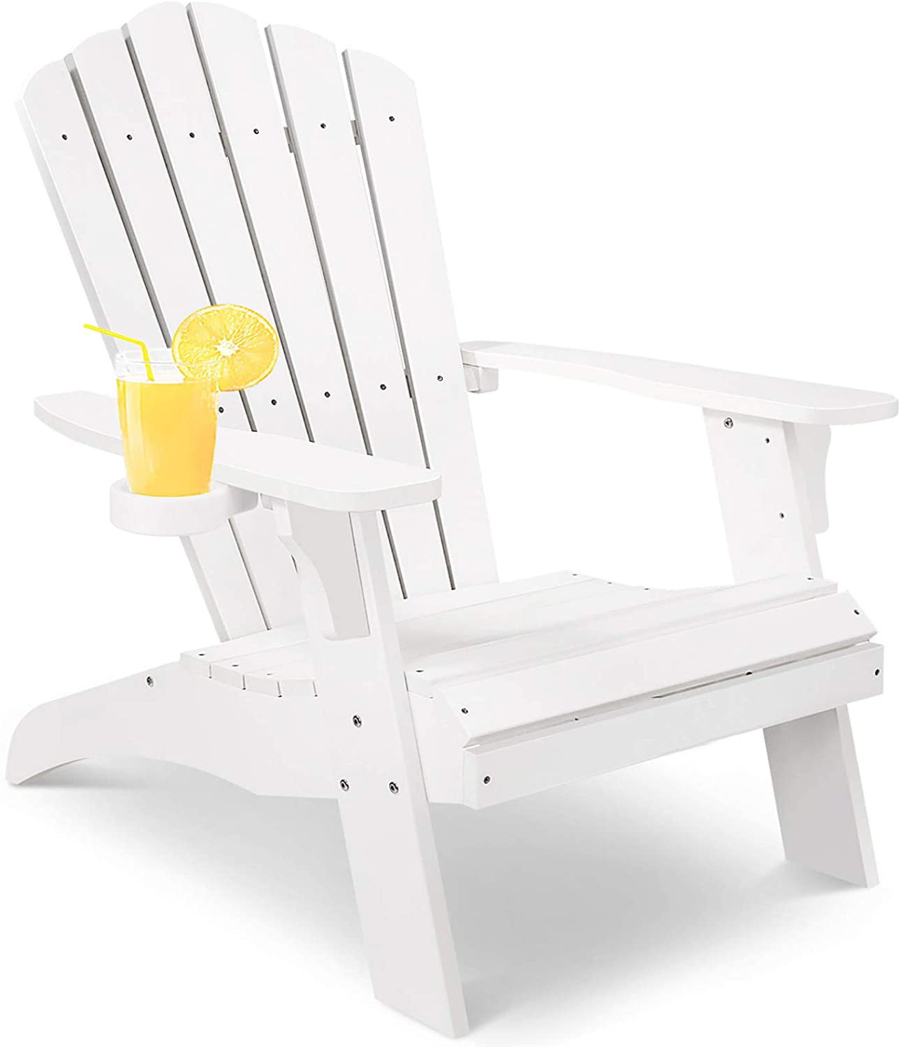 White Polystyrene Adirondack Chair