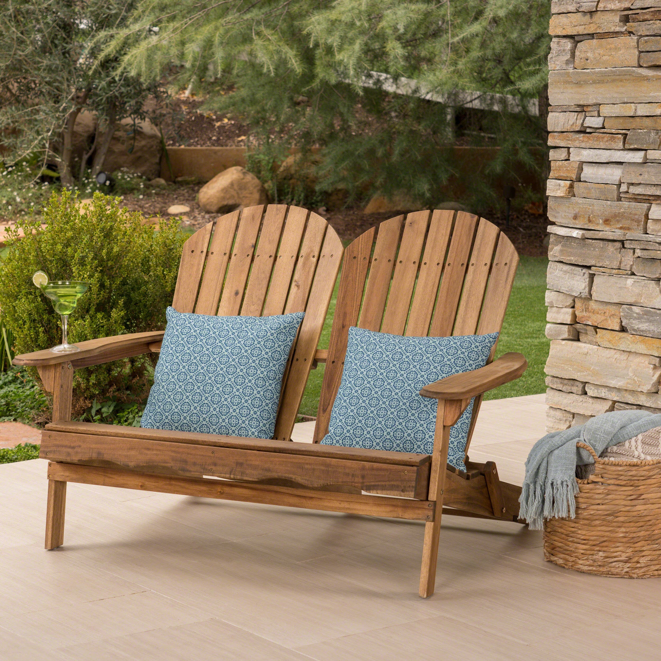 Malibu Adirondack Loveseat | Patio Furniture