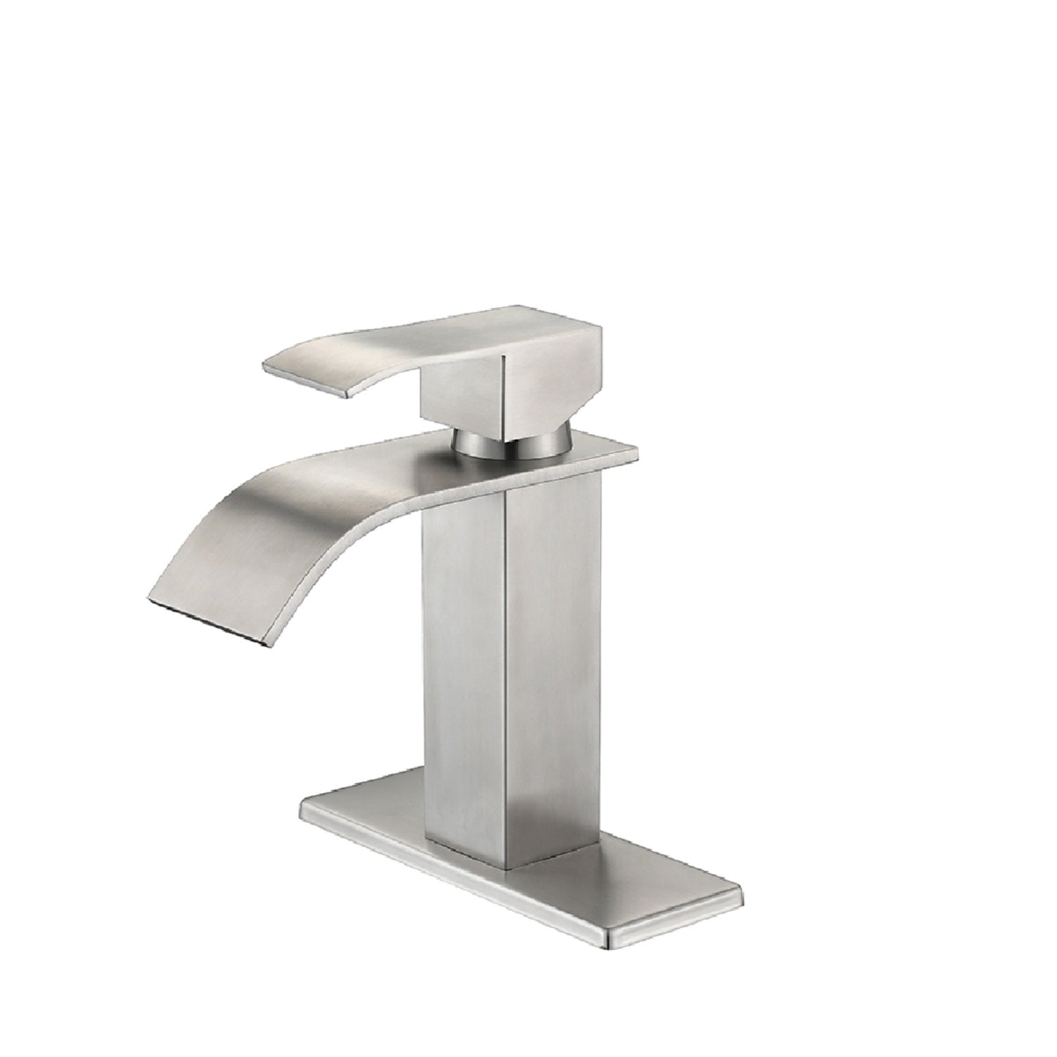 Single Handle Waterfall Bathroom Faucet