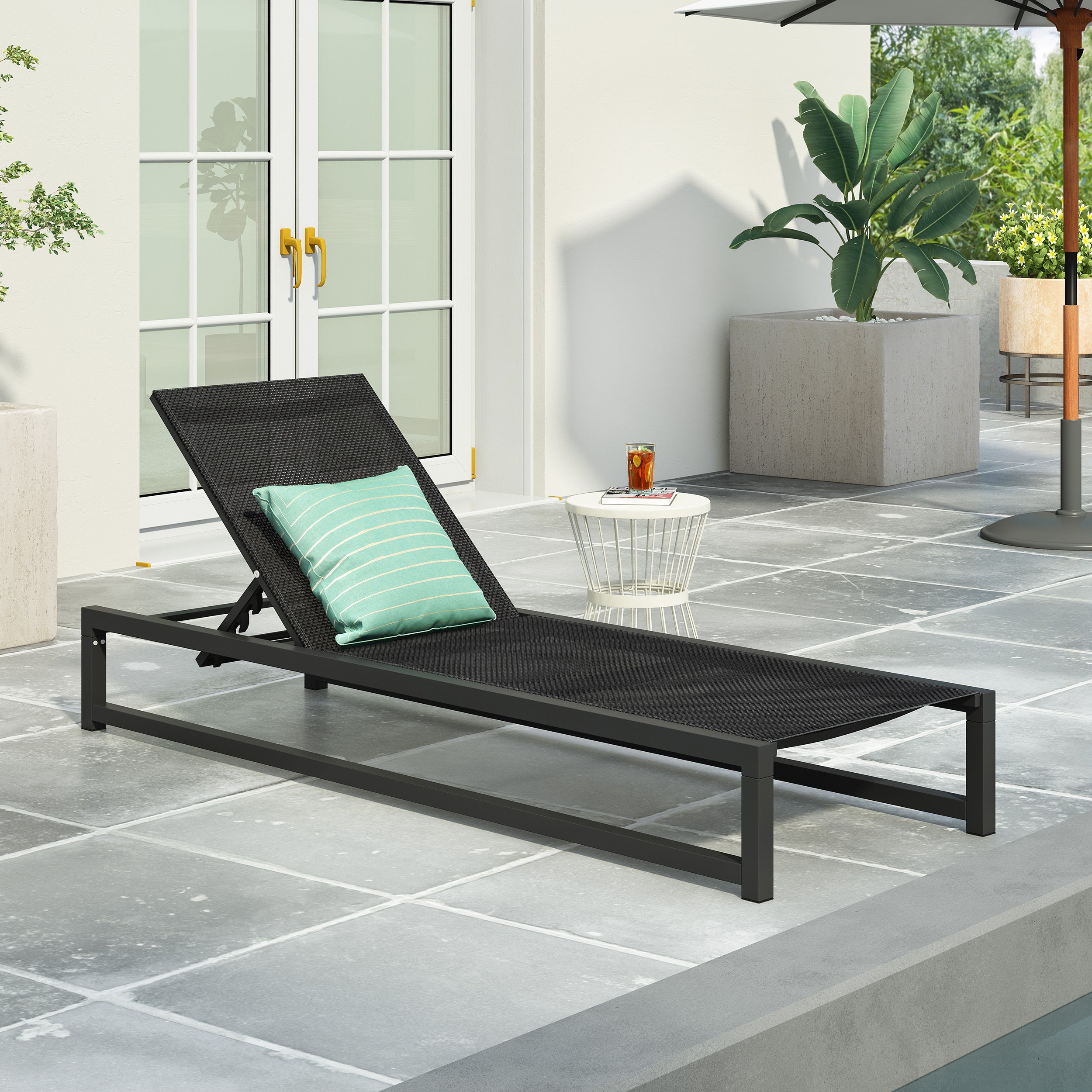 Venice Outdoor Chaise Lounge | Patio Furniture