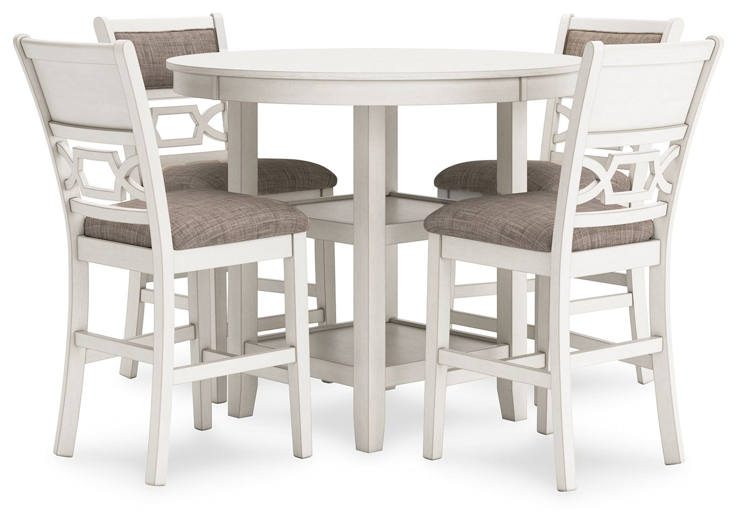 Erinberg - Dining Room Counter Table Set (Set of 5) - Antique White