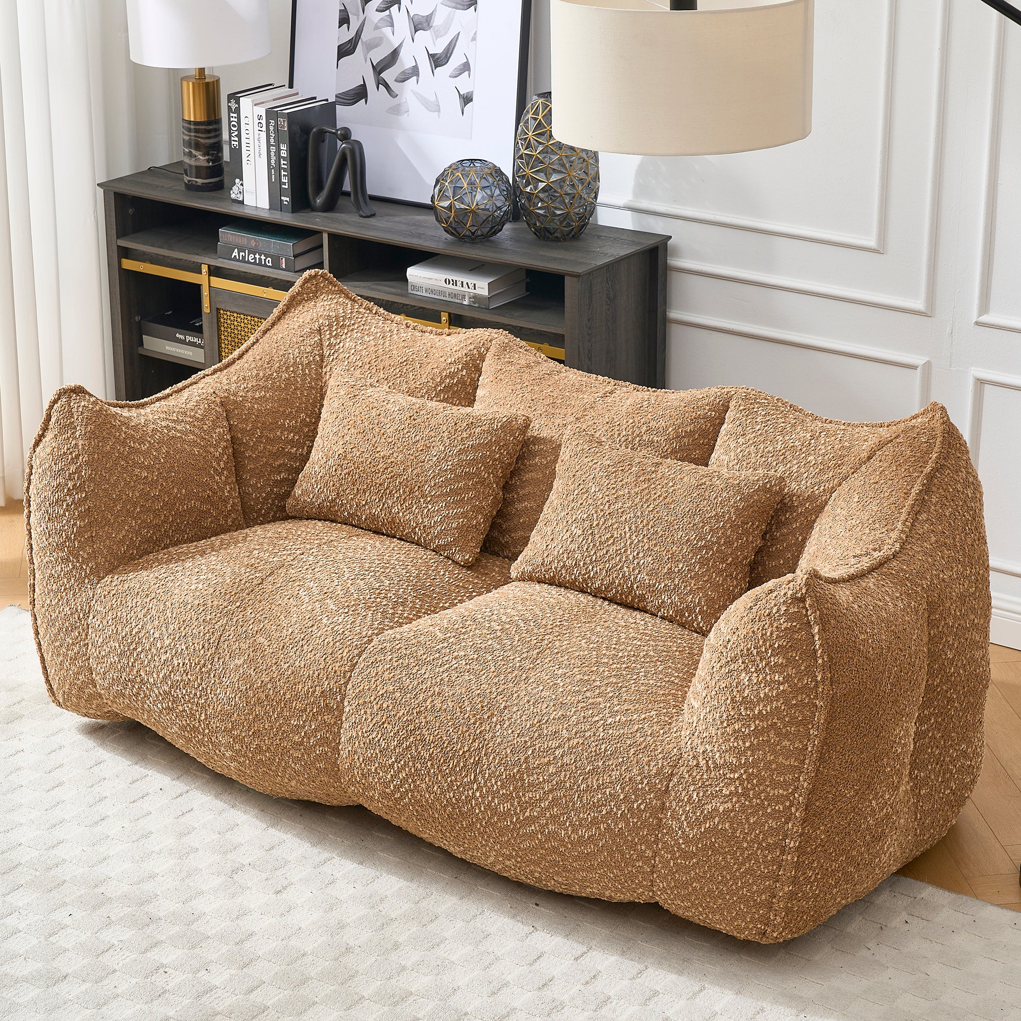 Cozy Beanbag Sofa: Perfect for Two