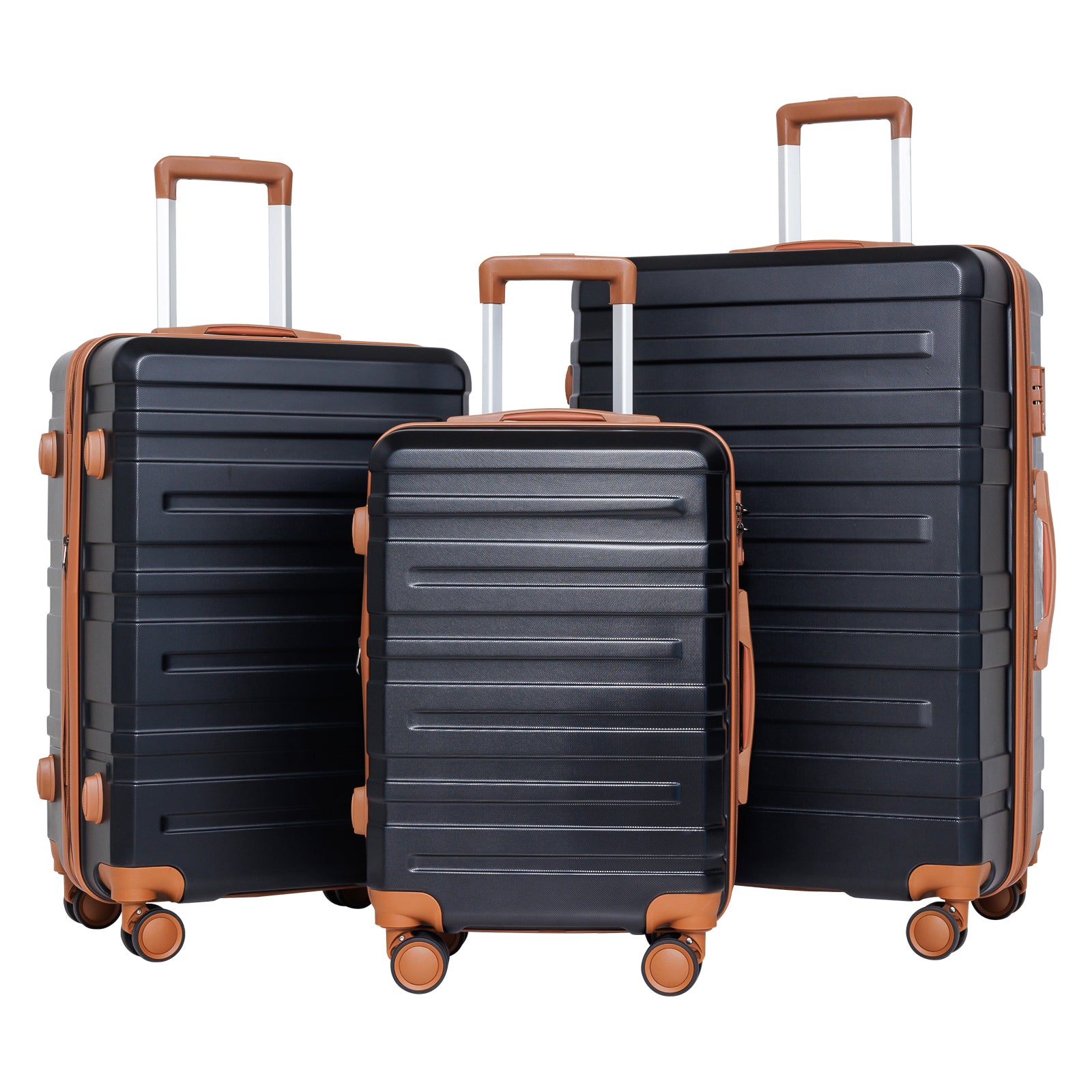 3-Piece Luggage Set: Carry-on & Checked, TSA Approved