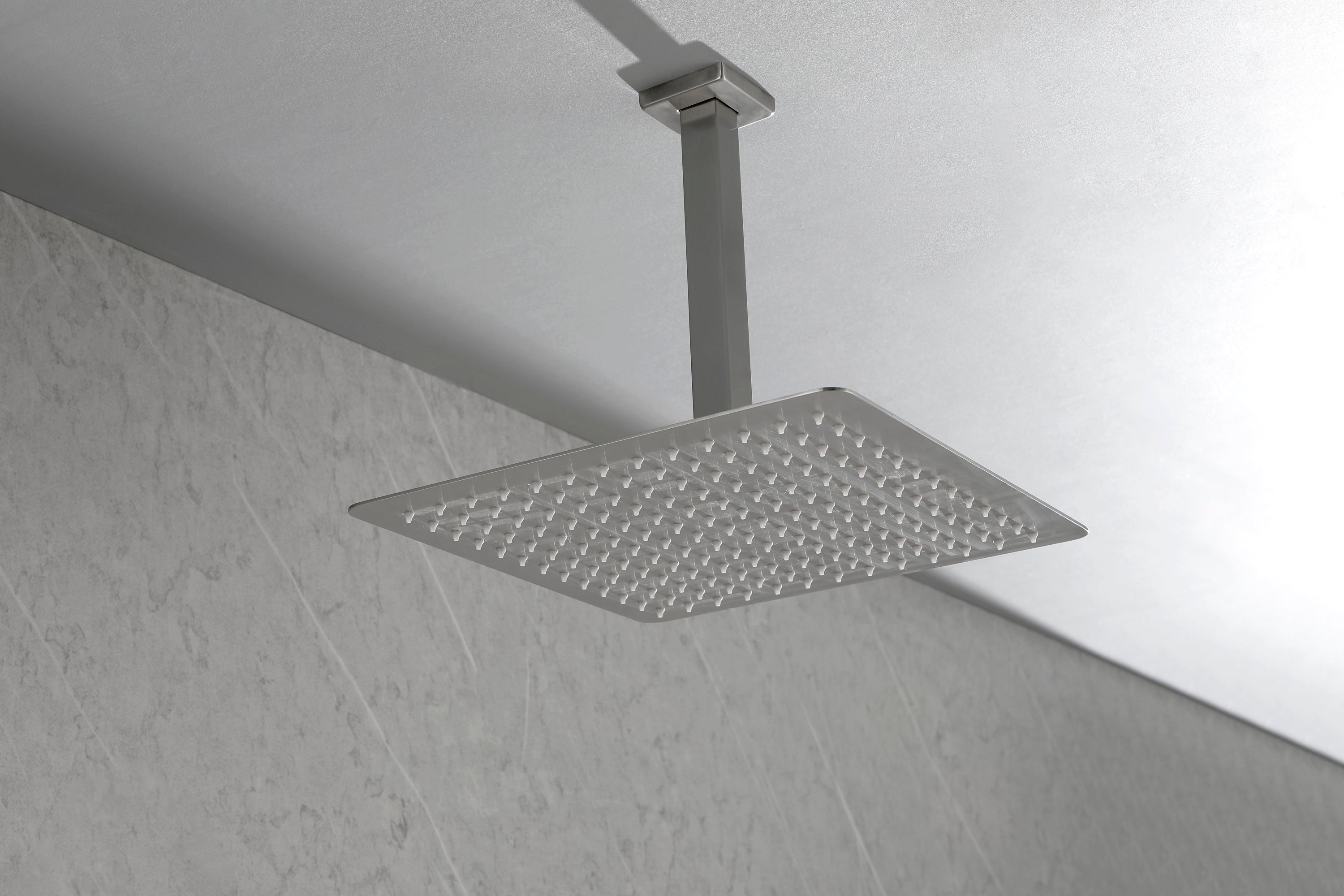 High-Pressure Rainfall Shower Head: Save Water