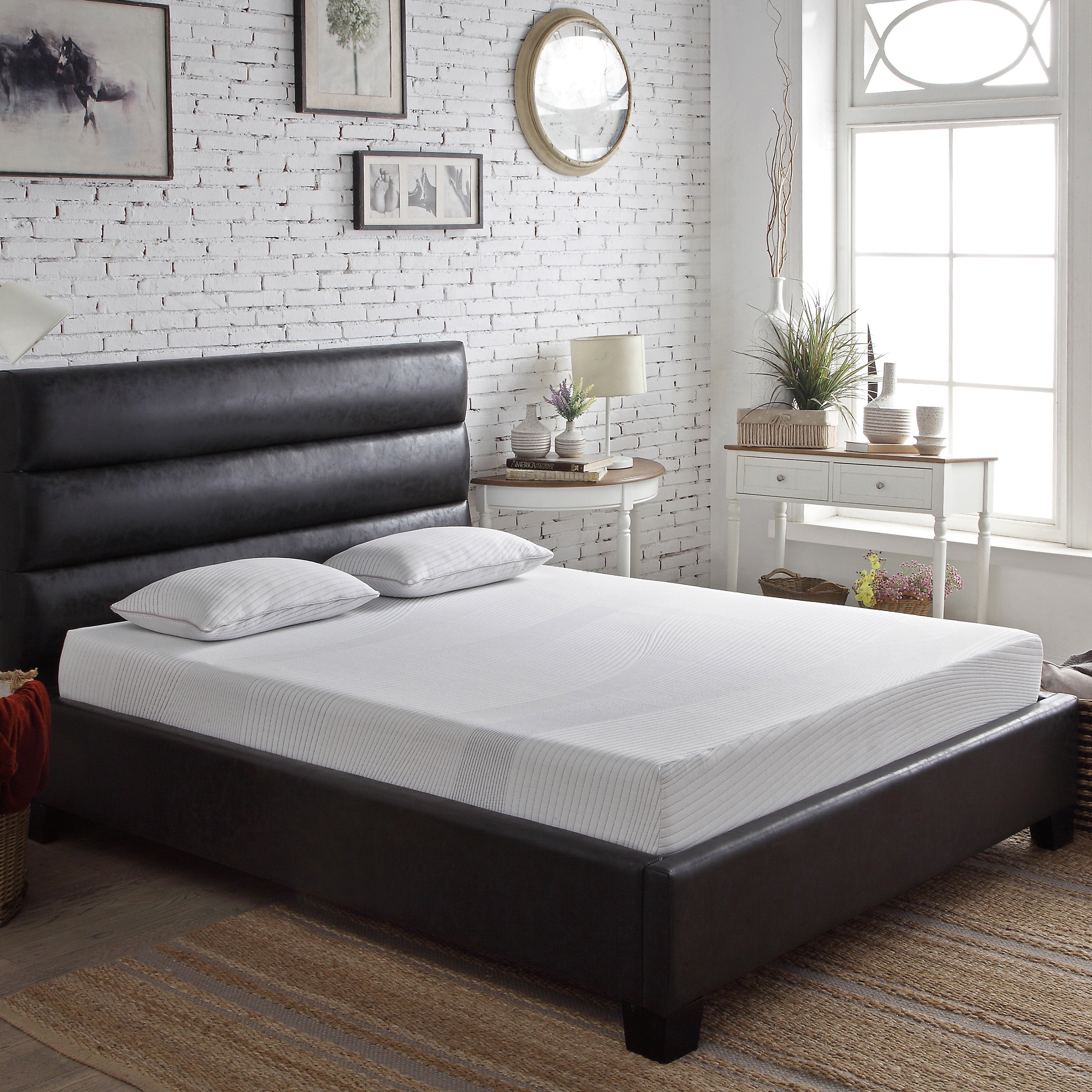 Cooling Copper Mattress Queen: 8" Regen Memory Foam