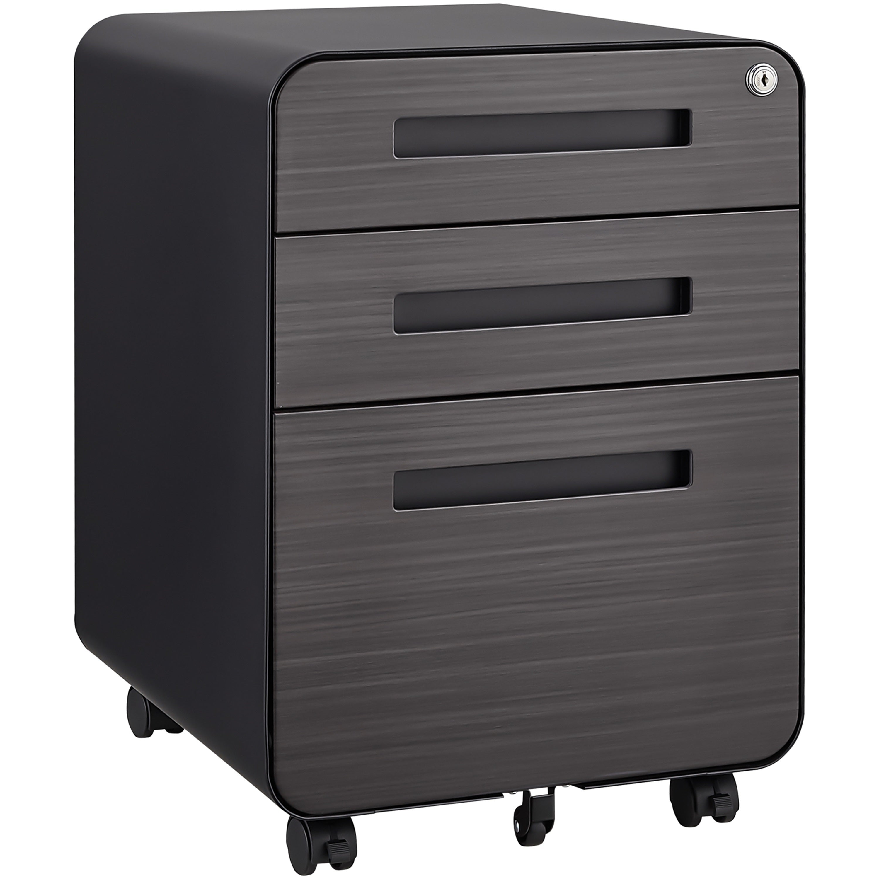 Mobile File Cabinet: Under Desk Storage, 3 Drawers