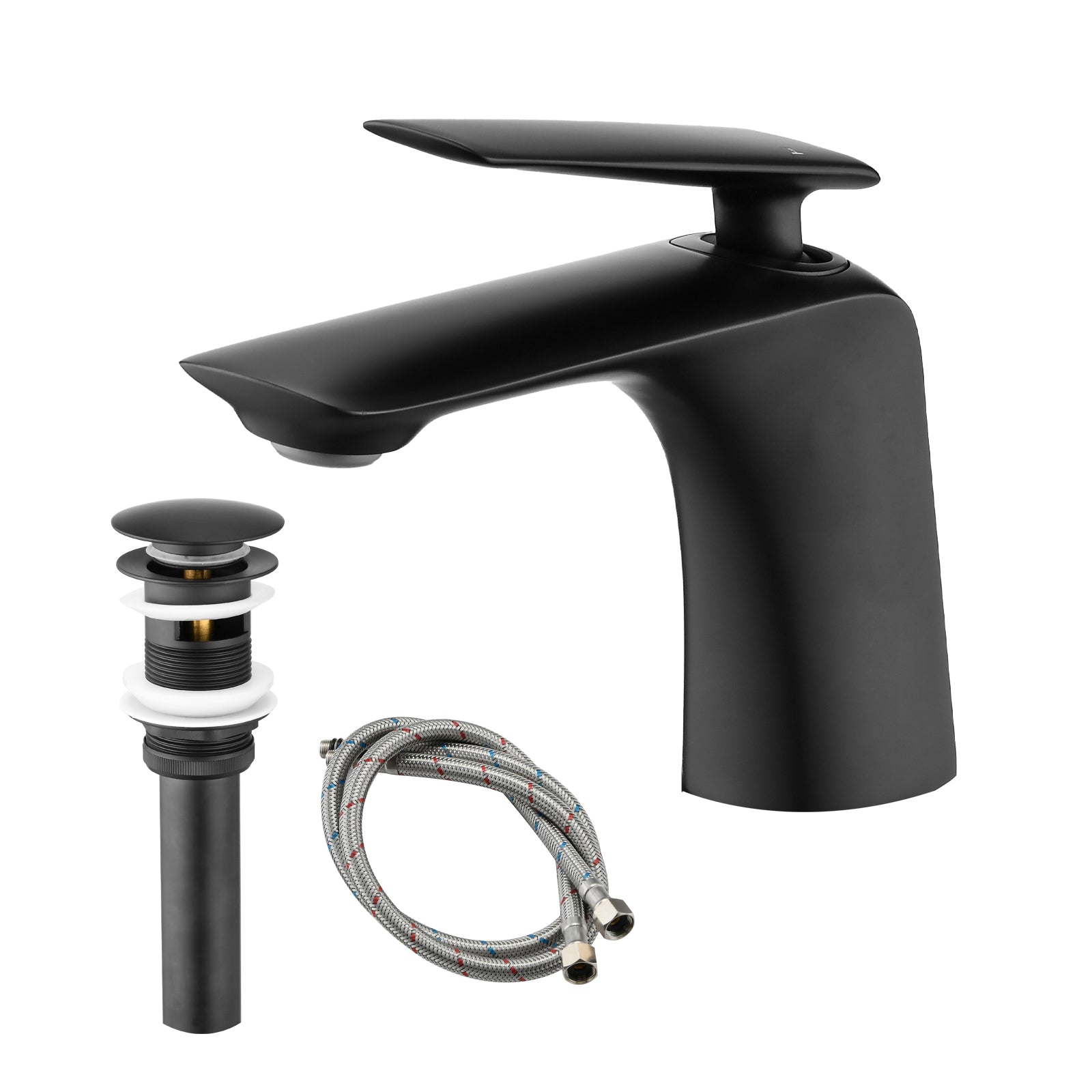 Single Handle Bathroom Faucet with Pop-Up Drain