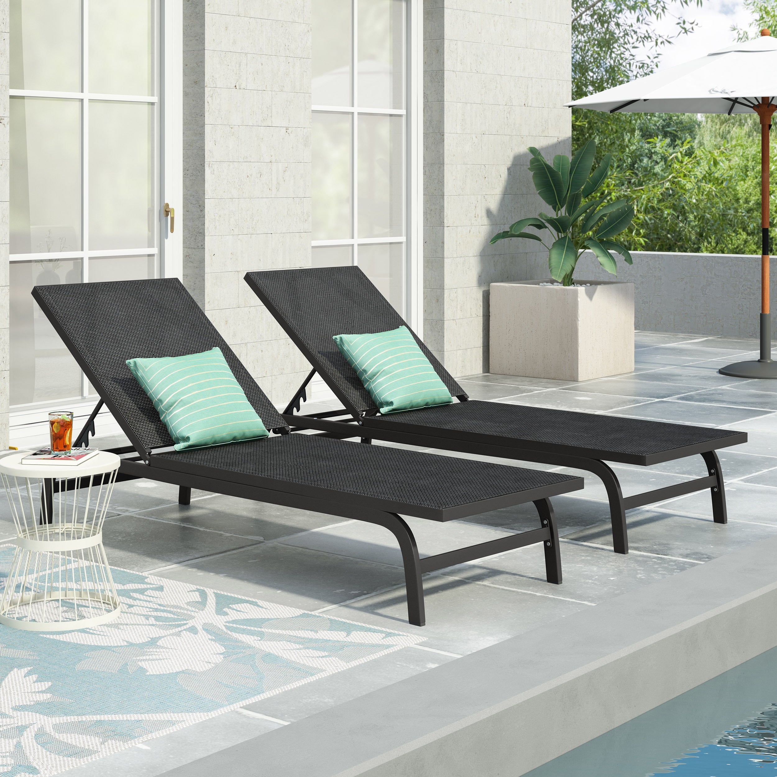 Finn Chaise Lounge | Outdoor Patio Furniture
