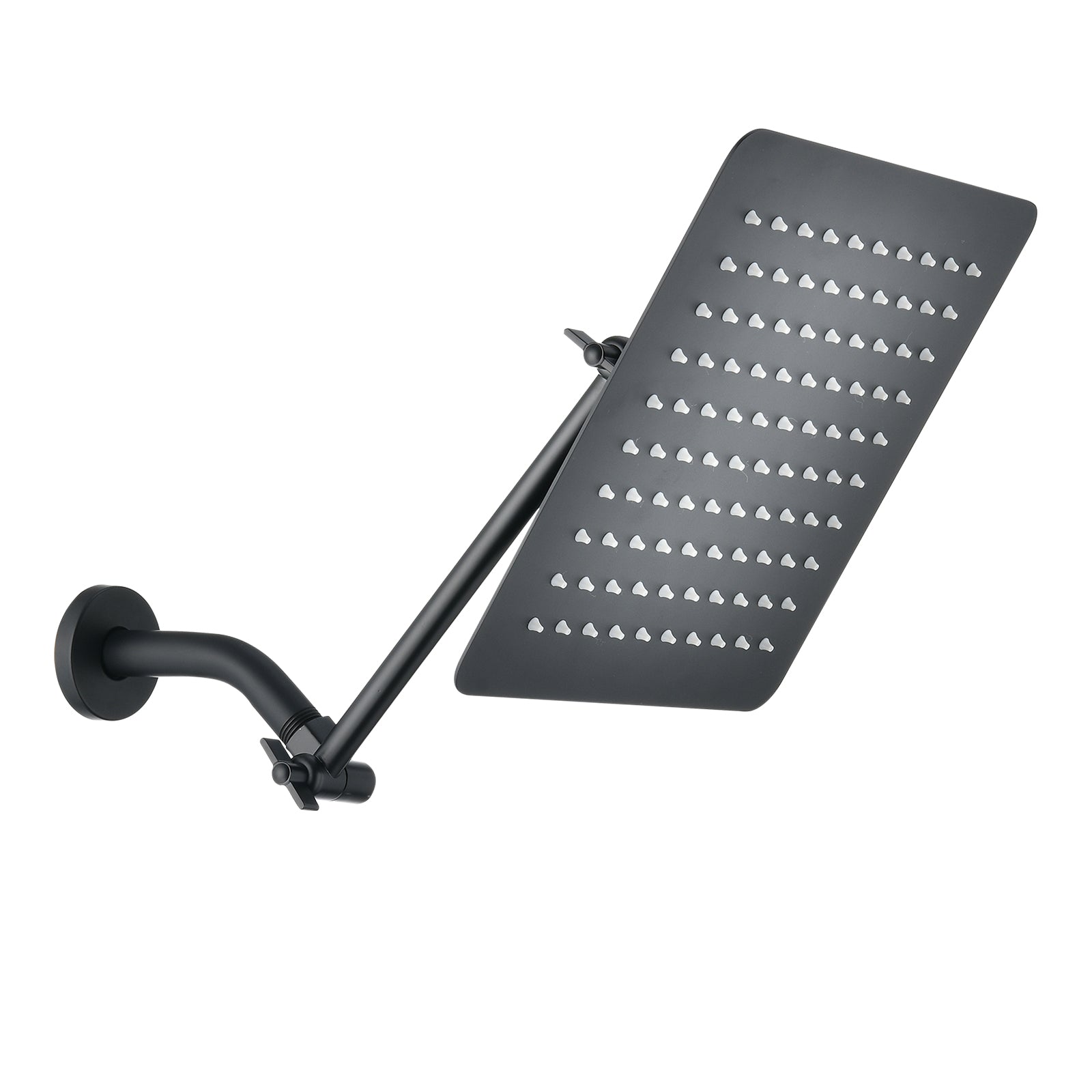 Matte Black 10" Rainfall Shower Head