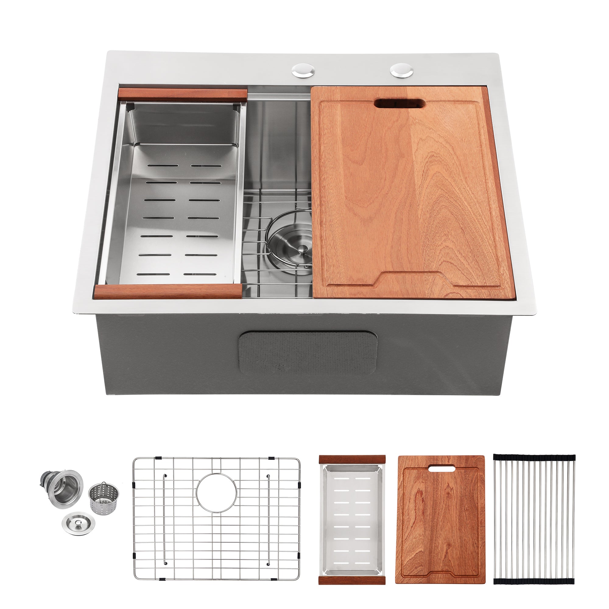 28" Stainless Steel Kitchen Sink - Drop-in