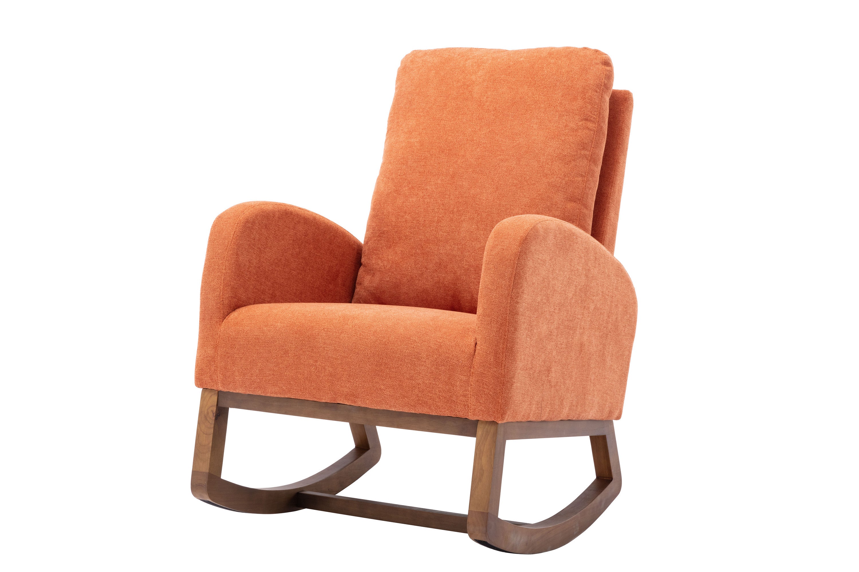 Orange Rocking Chair: Comfort & Style