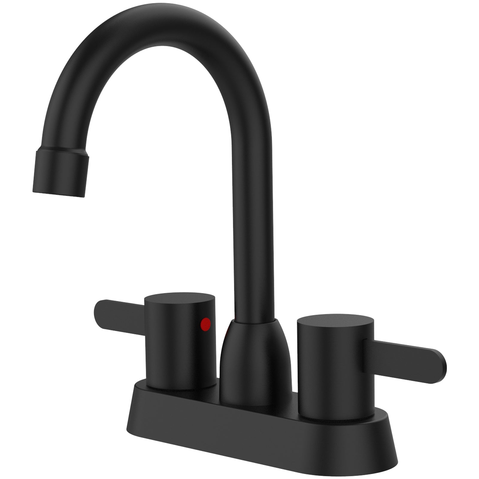 Matte Black 2-Handle RV Bathroom Sink Faucet