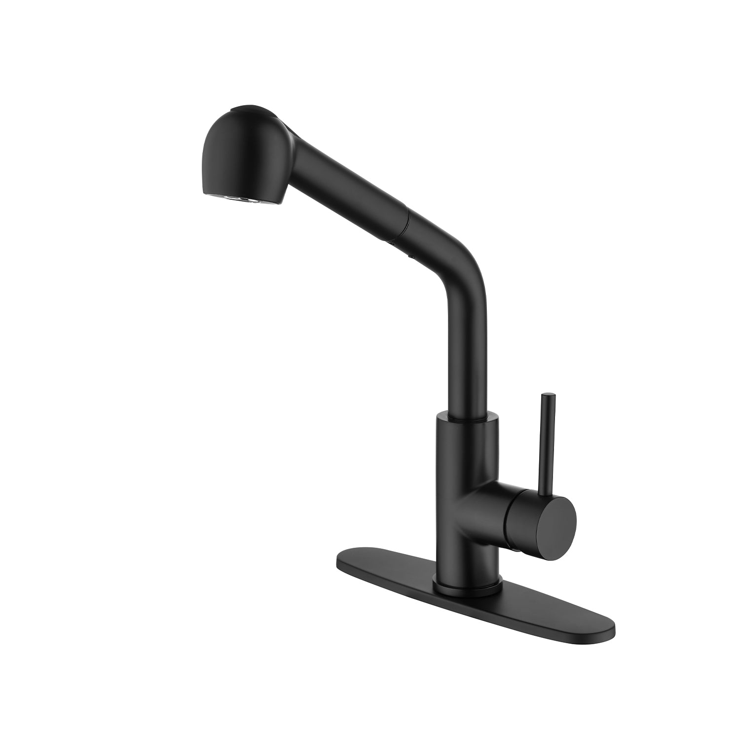 Pull-Down Kitchen Faucet: Single Handle Sprayer