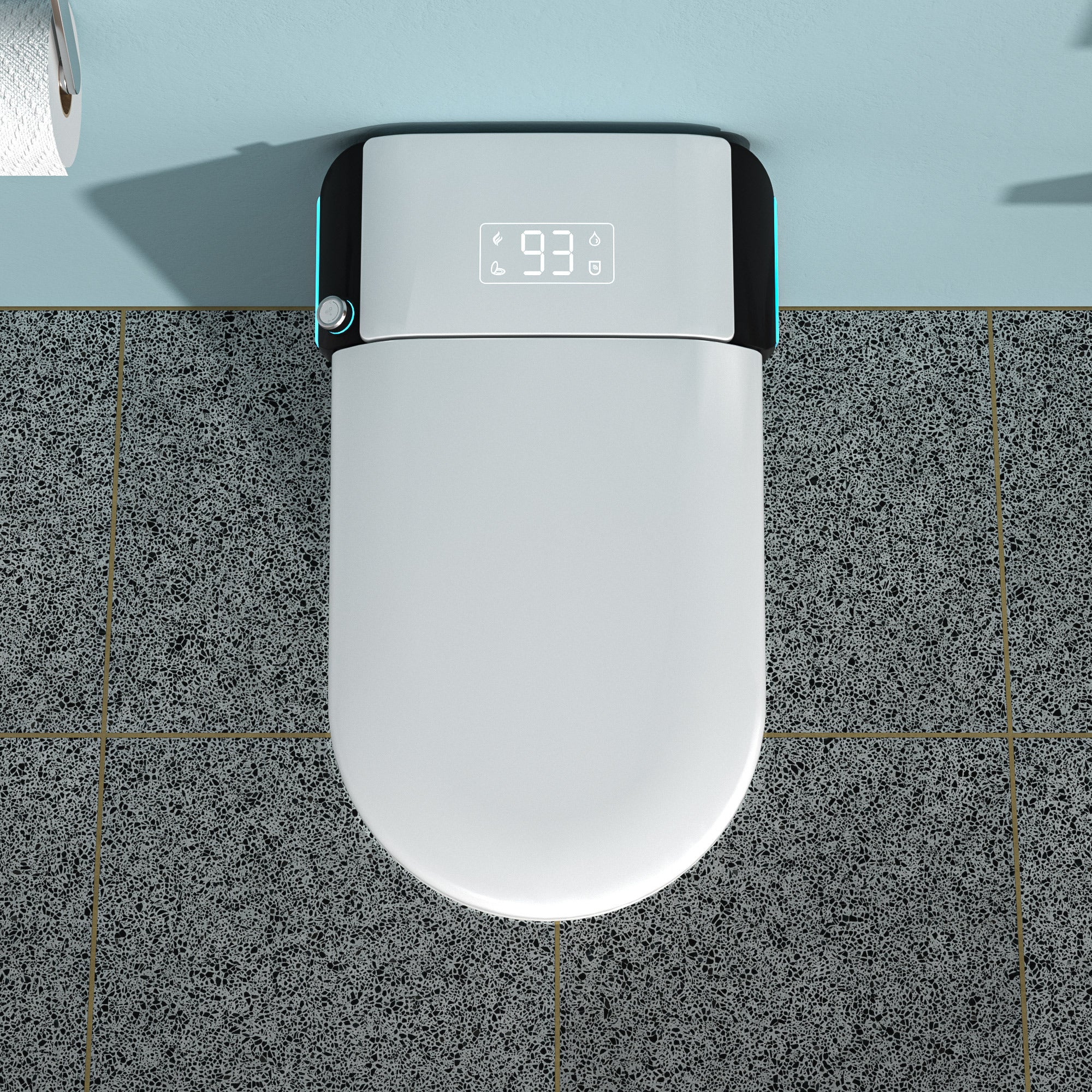 Smart Bidet Toilet: Heated Seat, Auto Open & Close