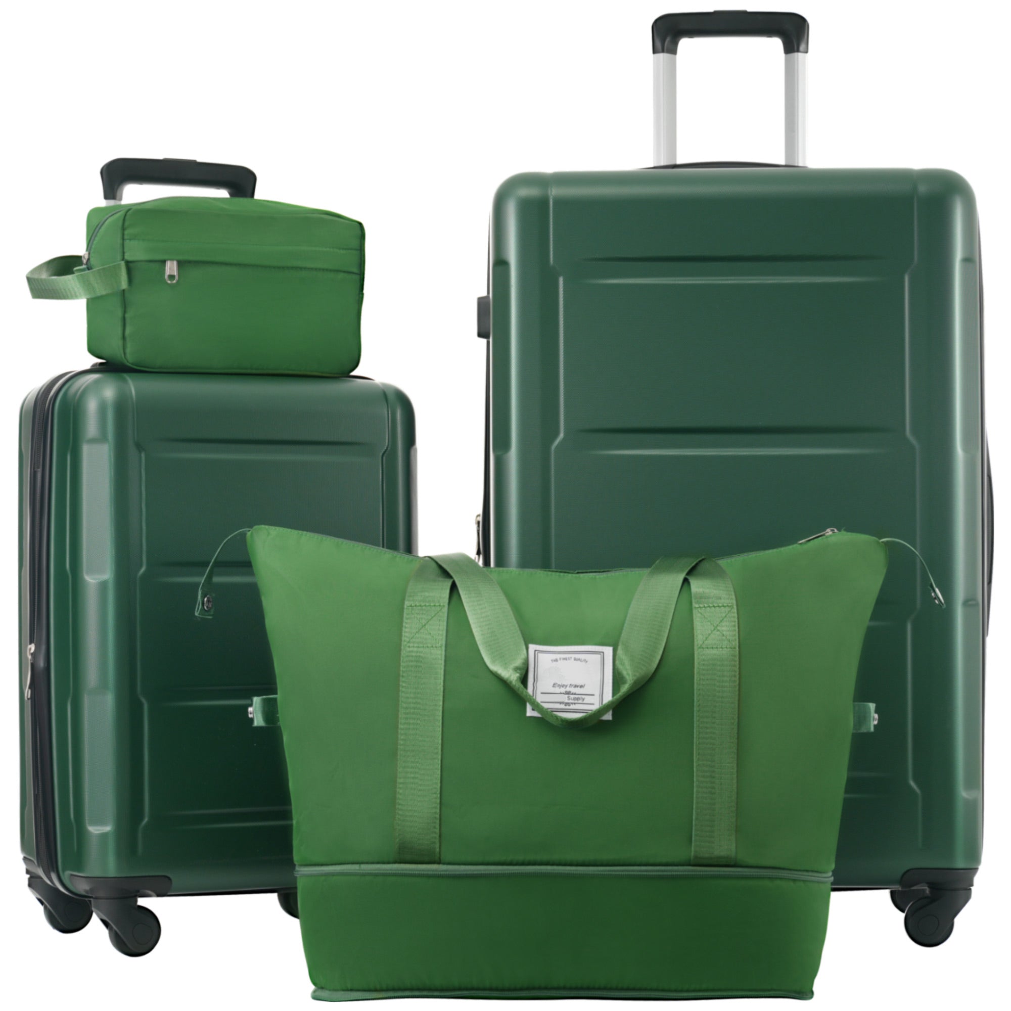 Lightweight 2-Piece Luggage Set w/ Spinner Wheels