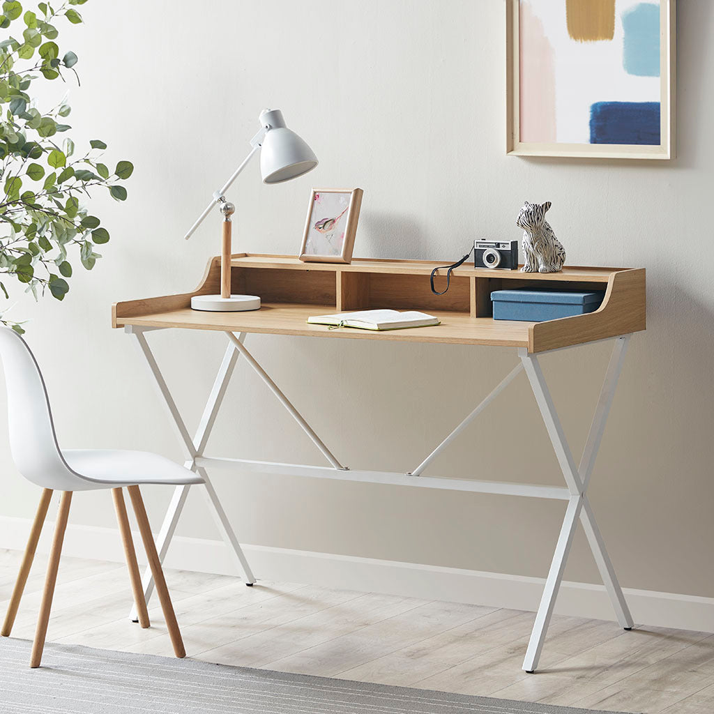 Laurel Desk: Modern Wood Writing Desk | Sleek & Stylish