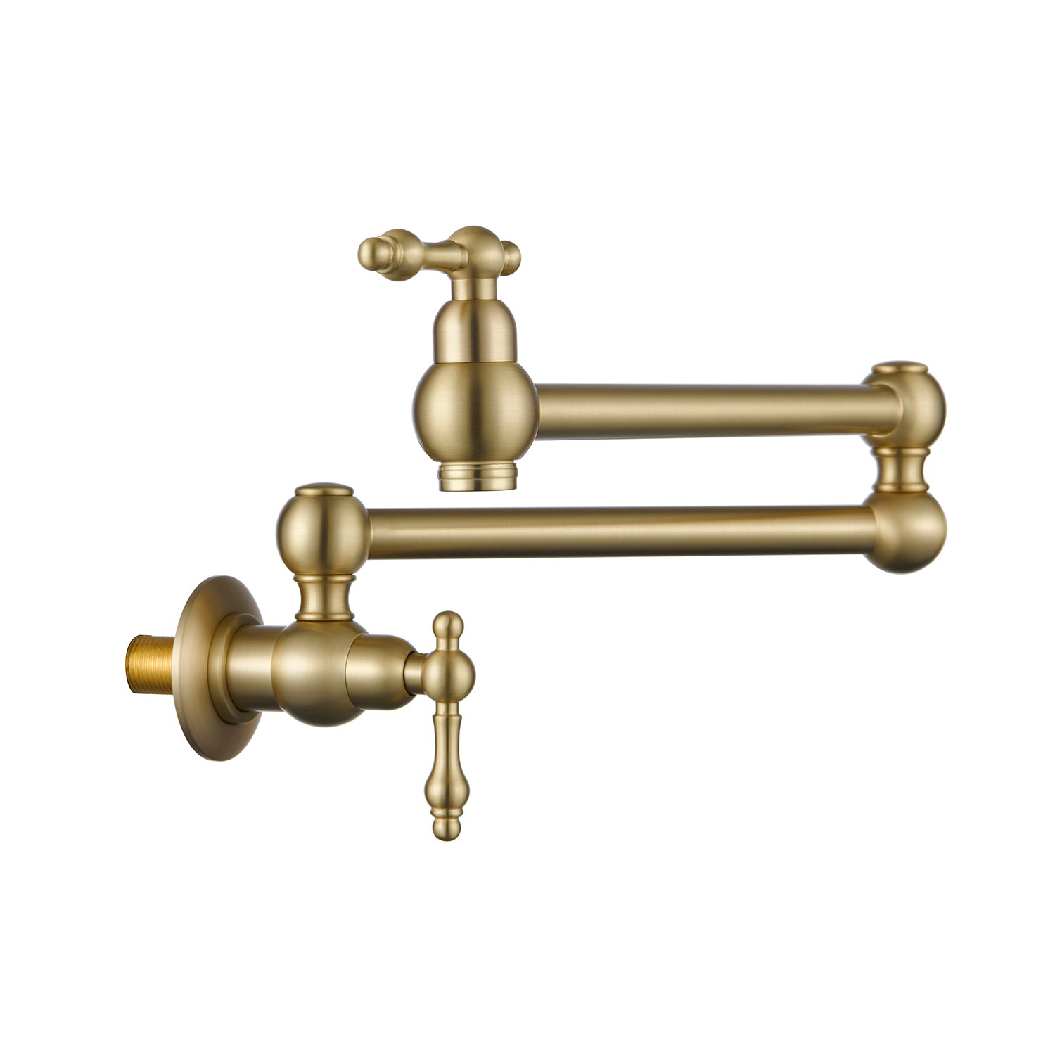 Wall-Mount Folding Kitchen Pot Filler Faucet