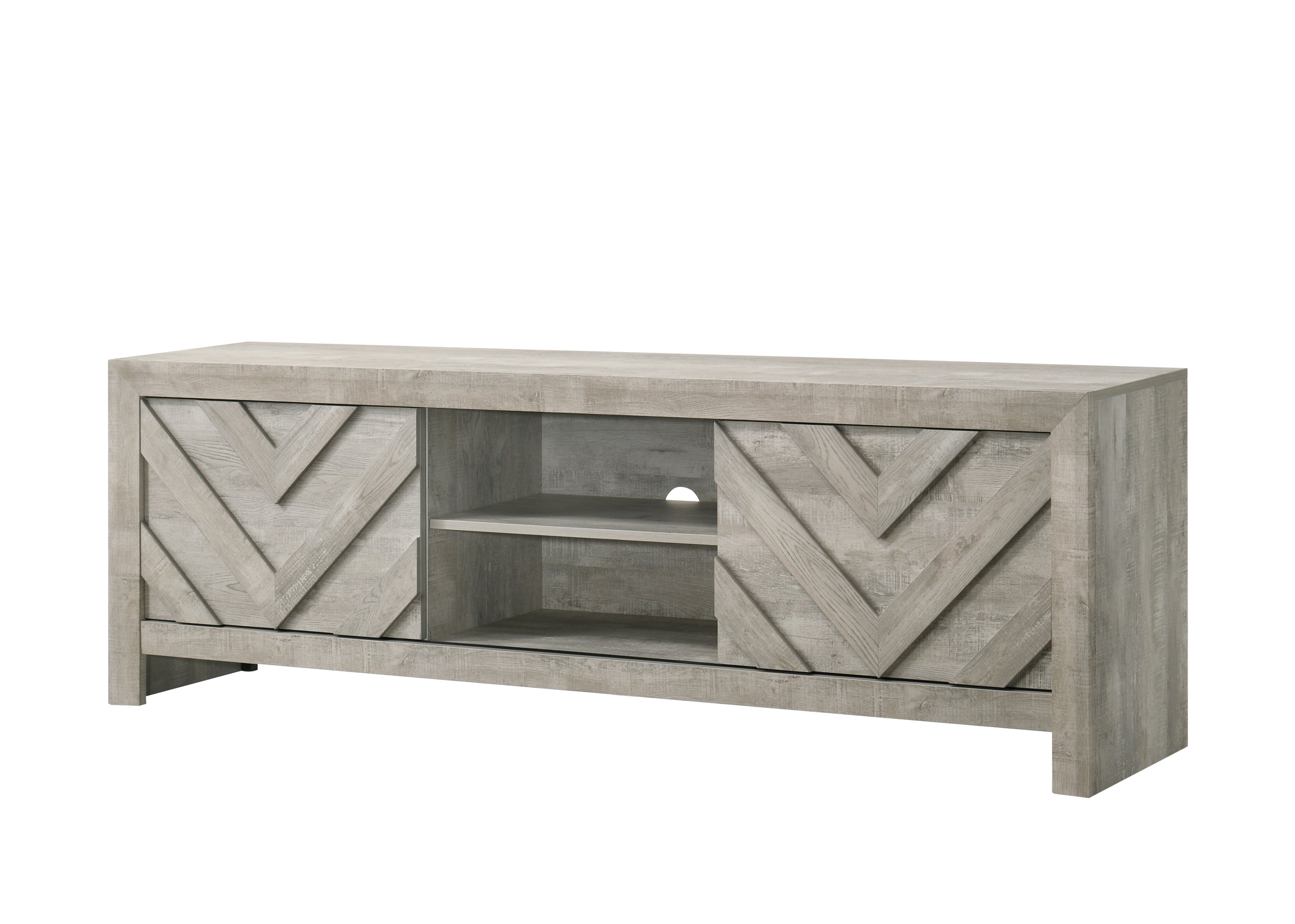 Valor Antique White TV Stand | Elegant & Functional