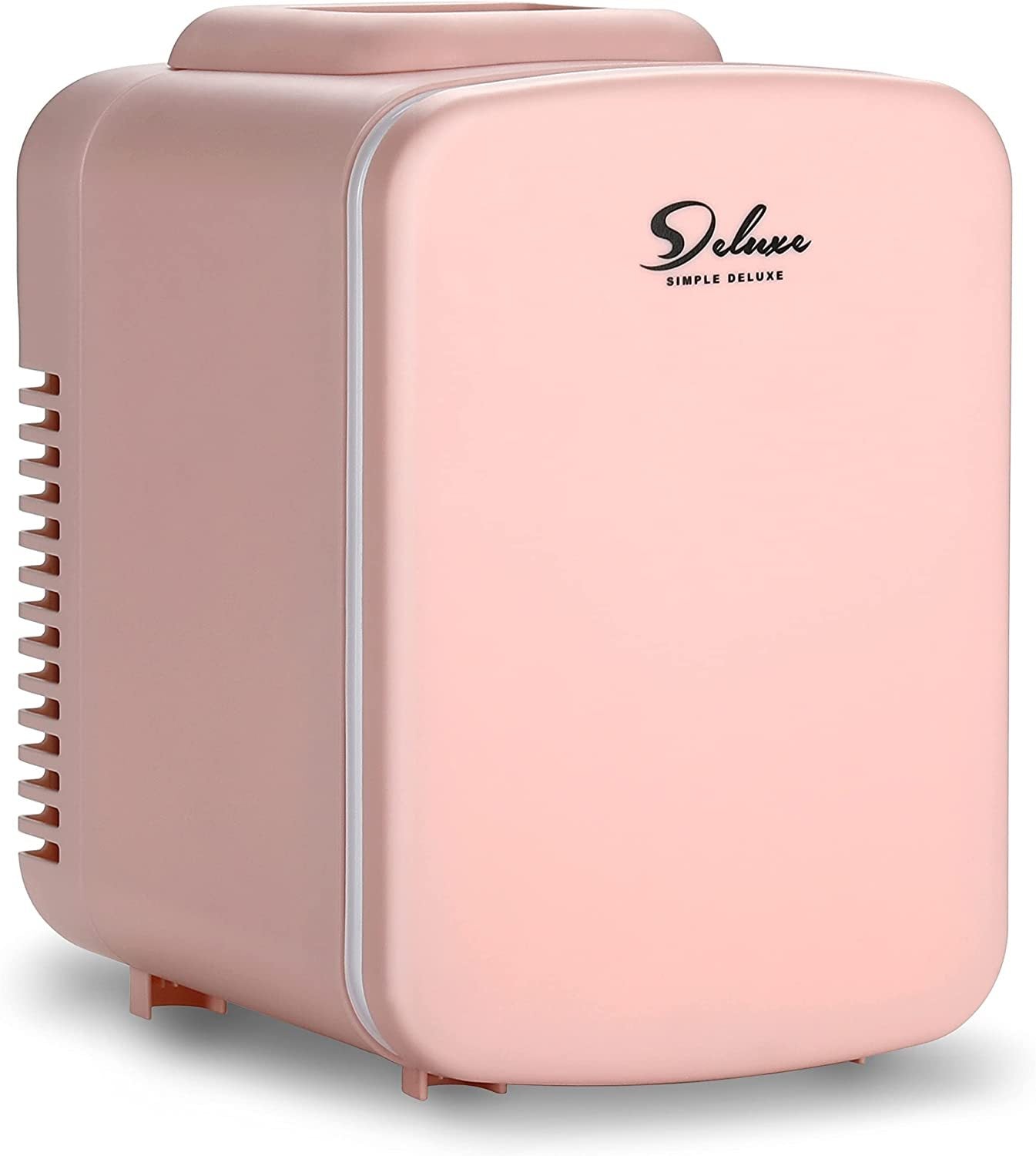 Pink Mini Fridge: 4L Portable Cooler & Warmer