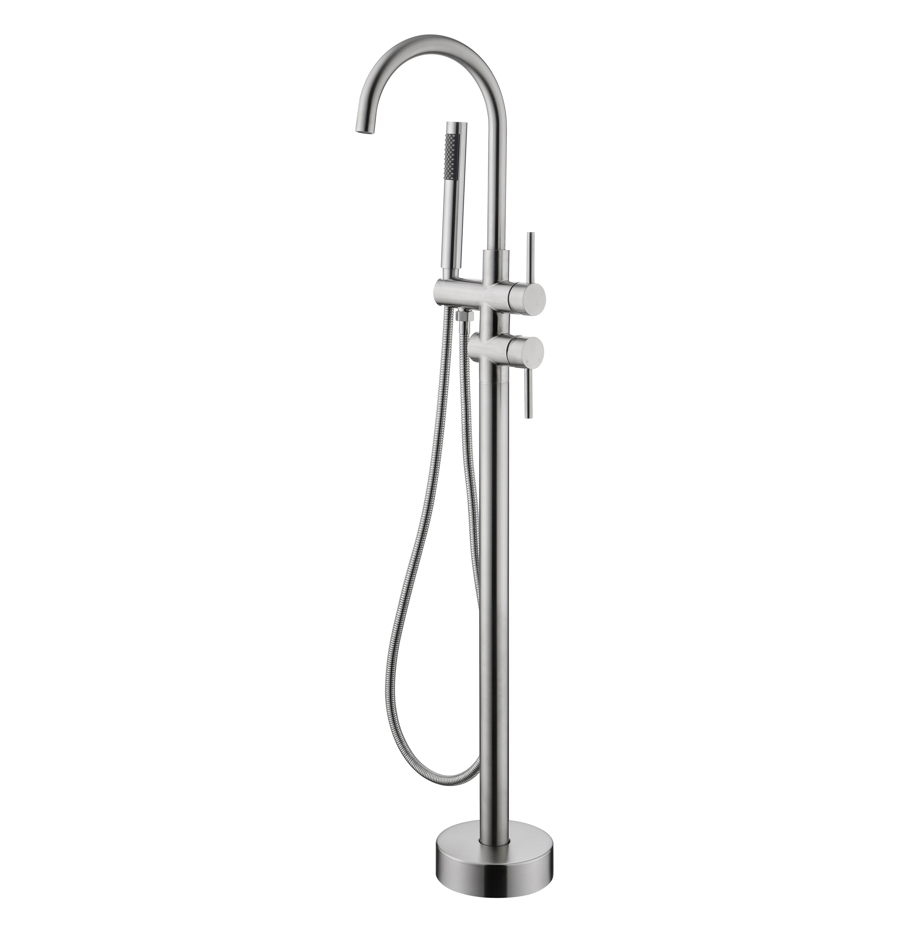 Freestanding Tub Filler Faucet with Hand Shower