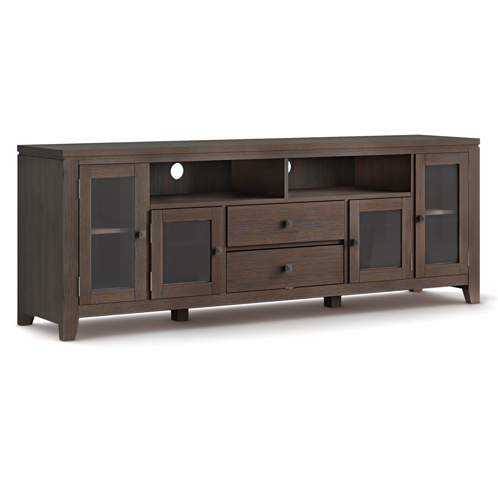 Cosmopolitan - 72' Wide TV Media Stand - Farmhouse Brown