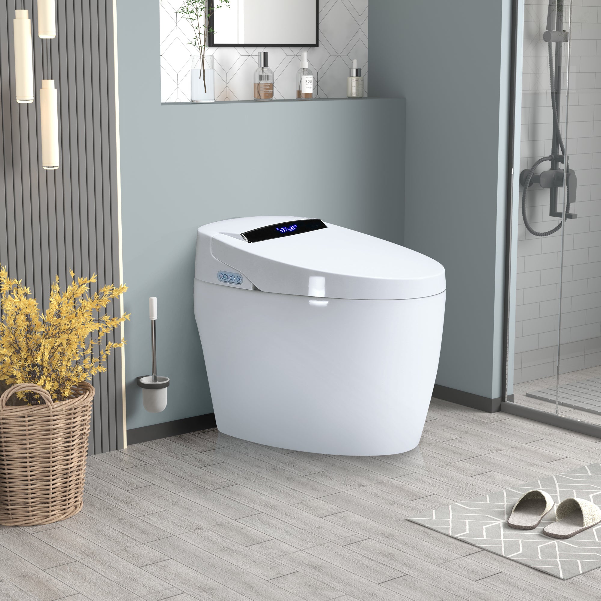 Heated Bidet Toilet: Smart, Portable & Auto