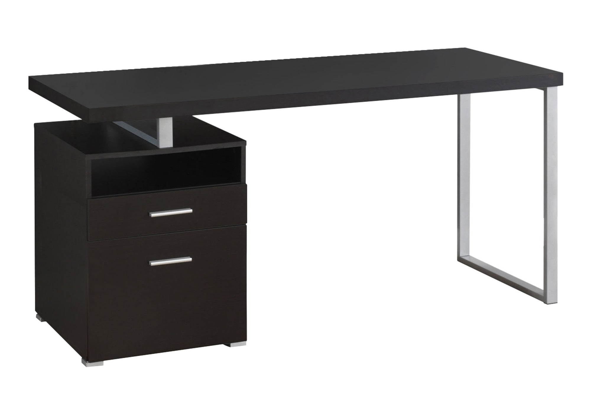 60" Computer Desk w/ Drawers | Modern Home Office Desk