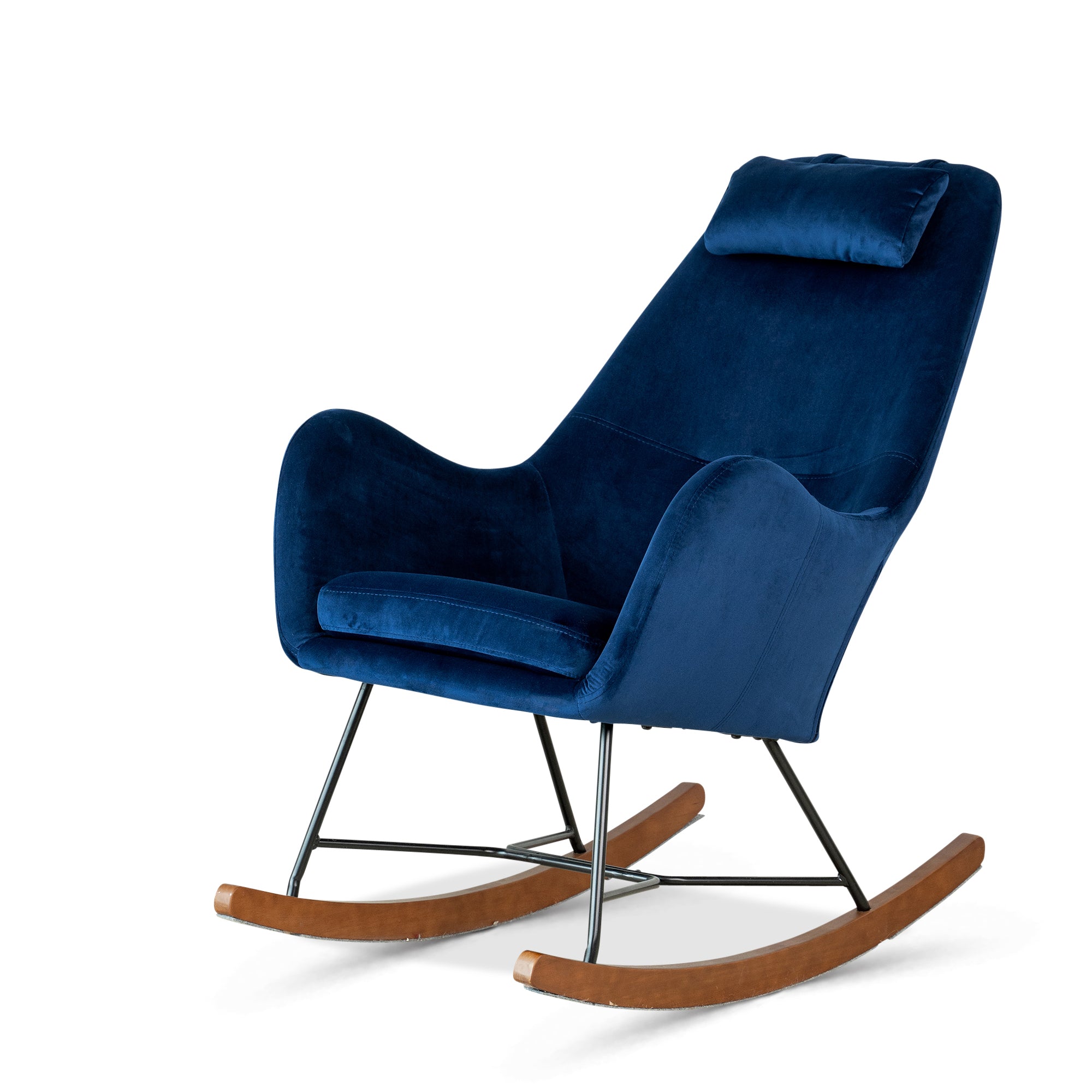 Chelsea Velvet Rocking Chair | Luxury Comfort