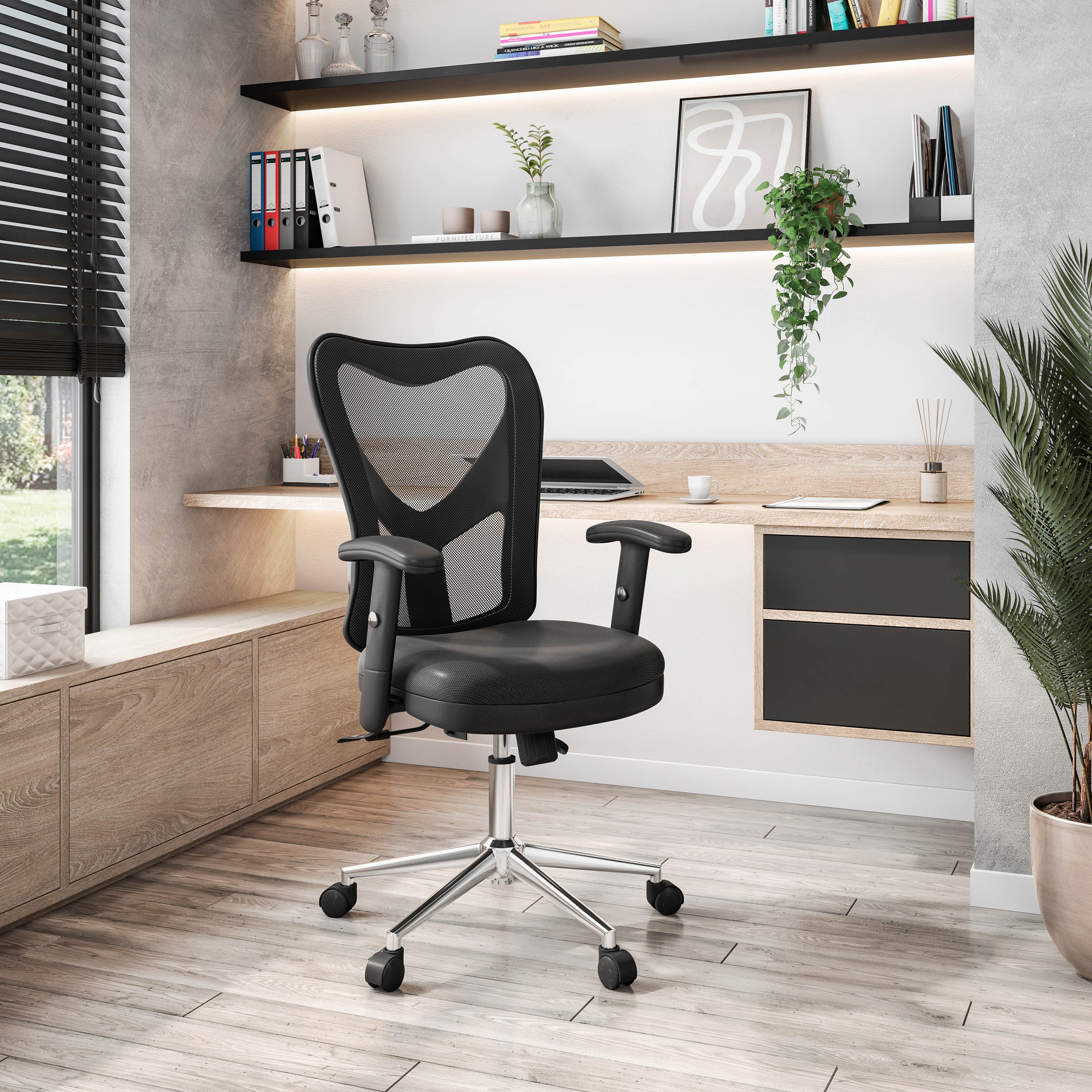 High Back Mesh Office Chair, Black