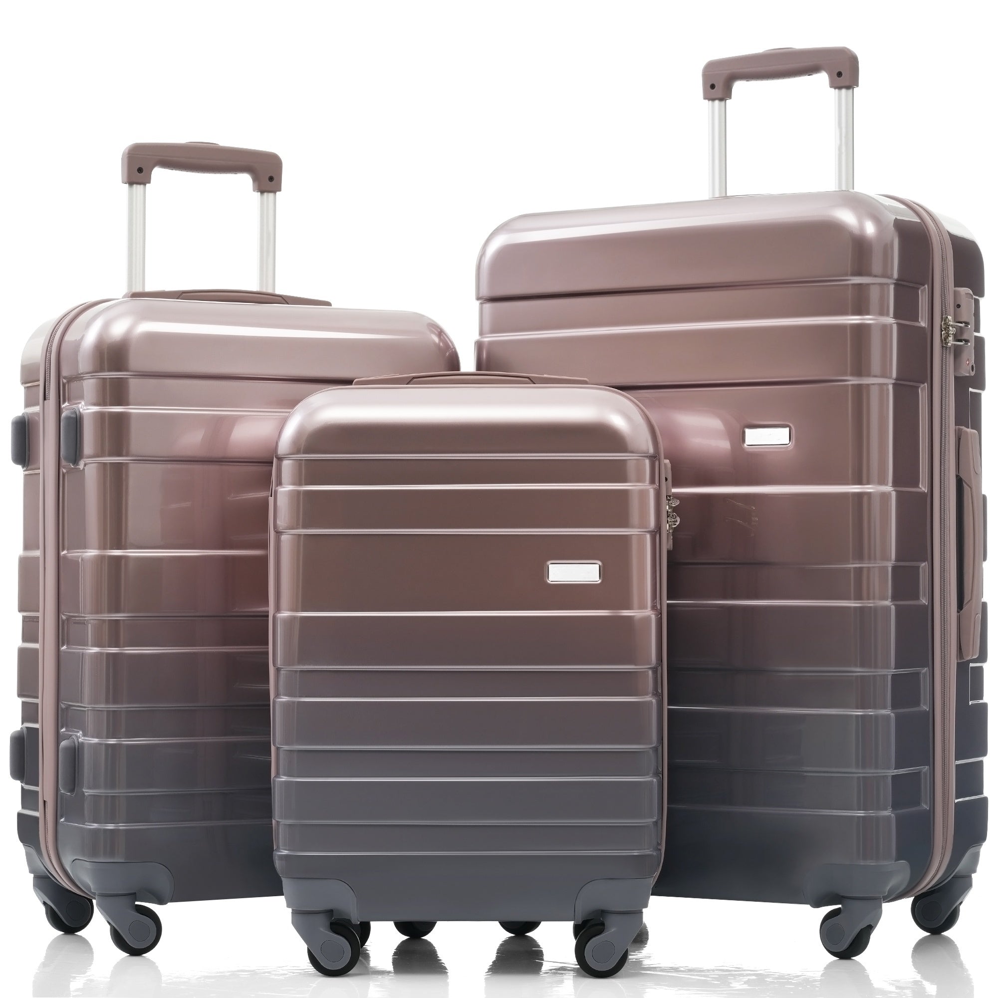 Lightweight ABS Hardshell Luggage Set (20/24/28")