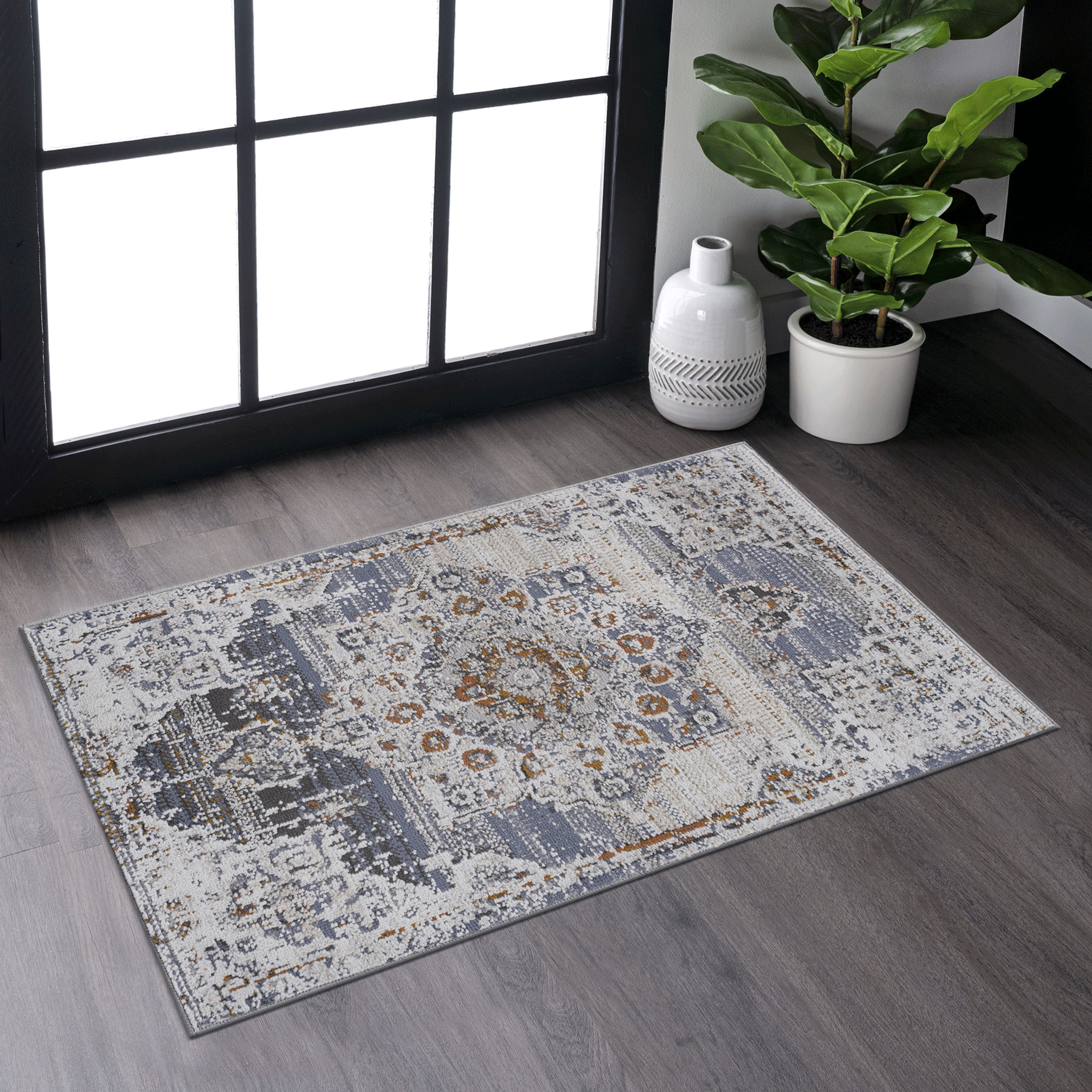 NAAR PAYAS Rug: 2x3 Medallion Area Rug
