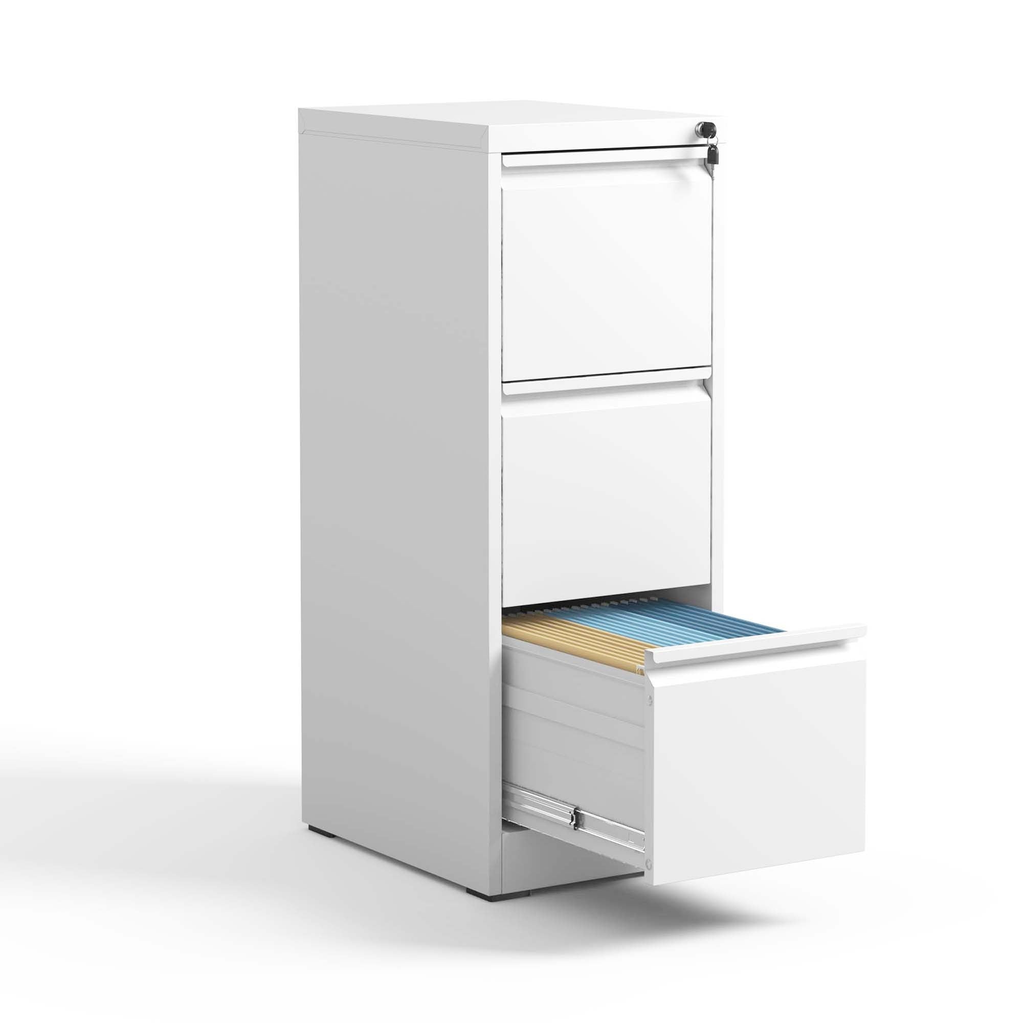 Steel Vertical File Cabinet with Lock