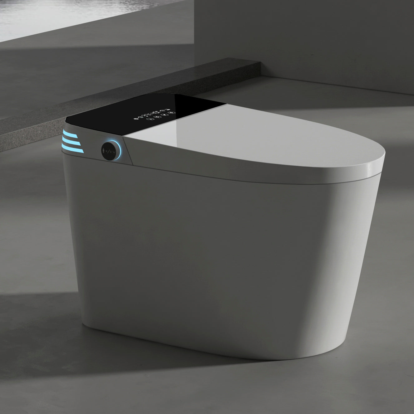 Smart Tankless Bidet Toilet: Heated Seat, Auto Flush