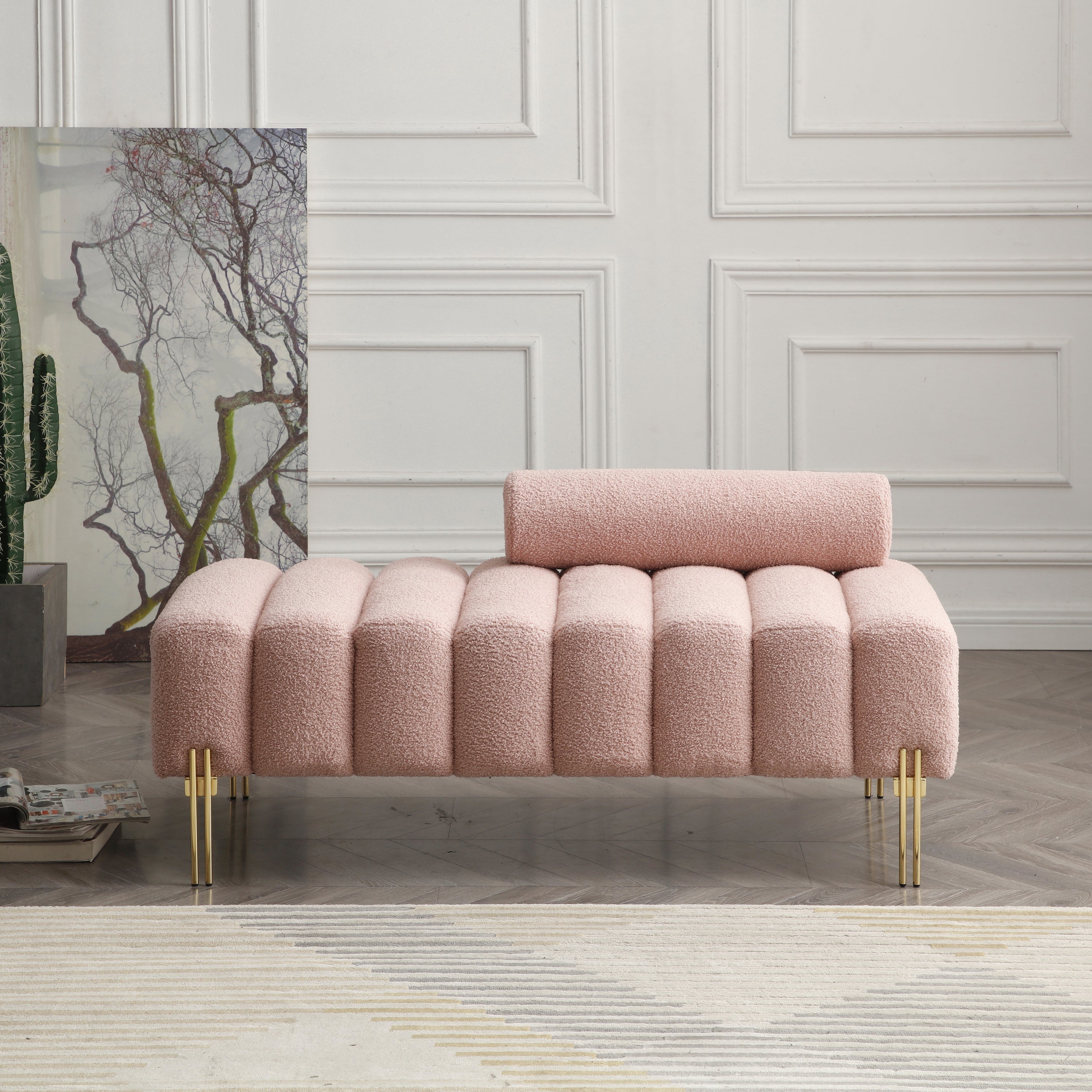Sherpa Bench: Modern 2-Seater Sofa Ottoman