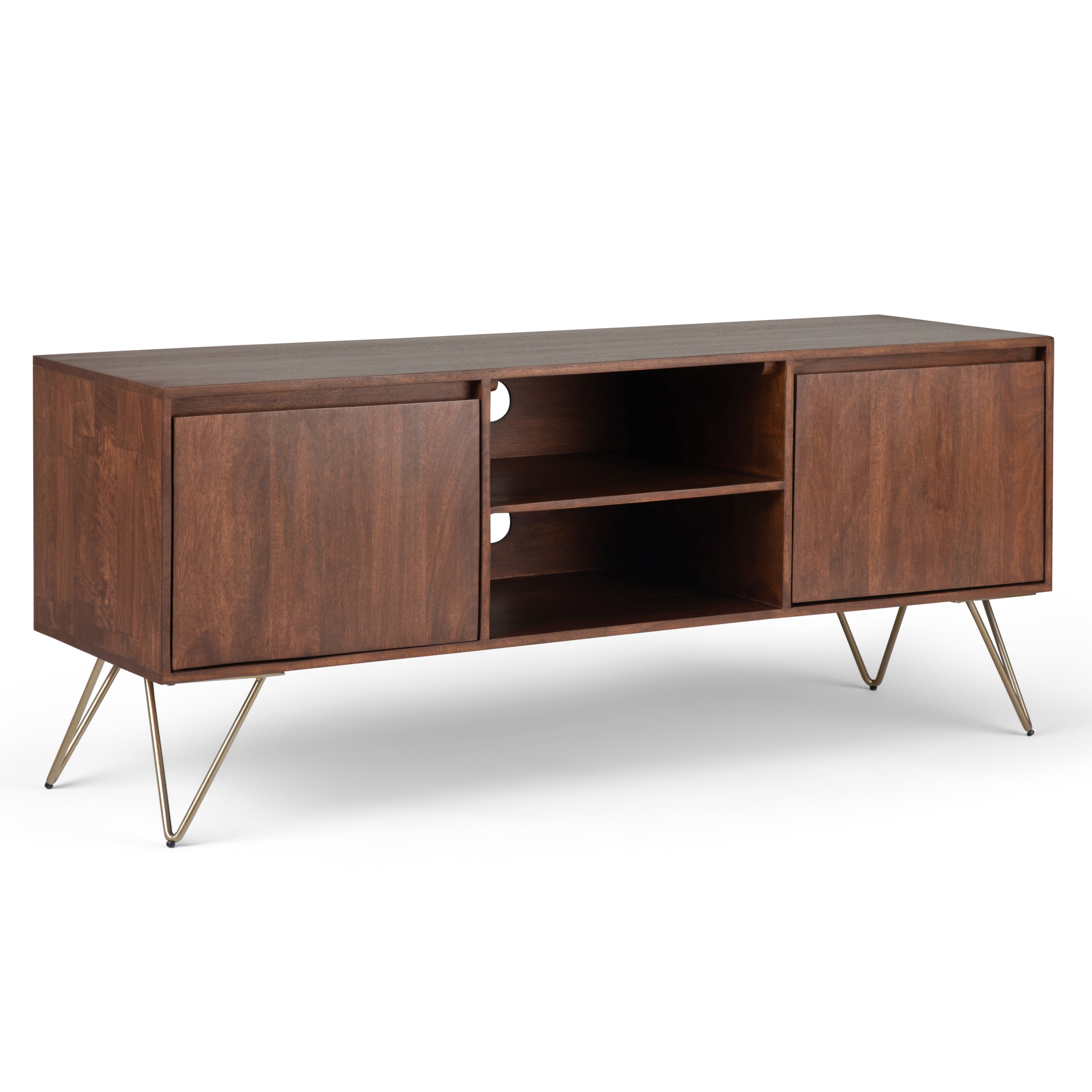 Hunter TV Stand - Umber Brown Media Console